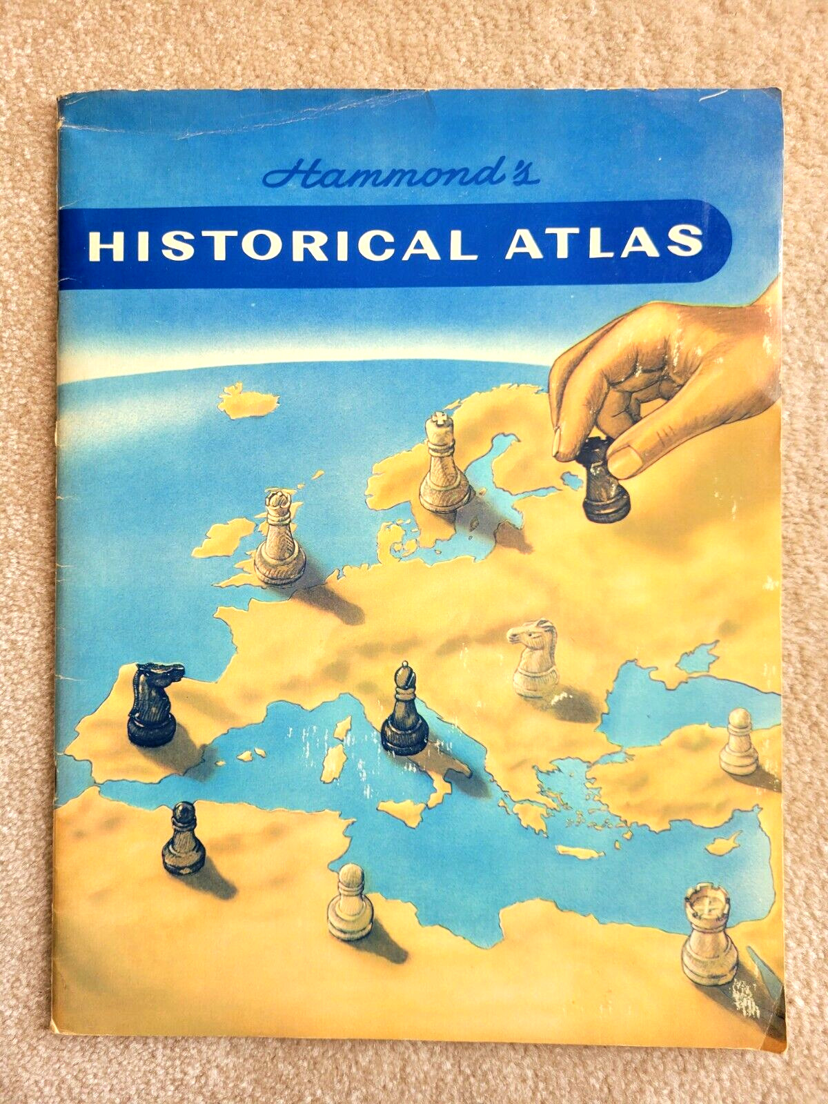 Vintage Hammond's Historical Atlas of the World 1965 Paperback Vintage Hammond's Historical Atlas of the World 1965 Paperback