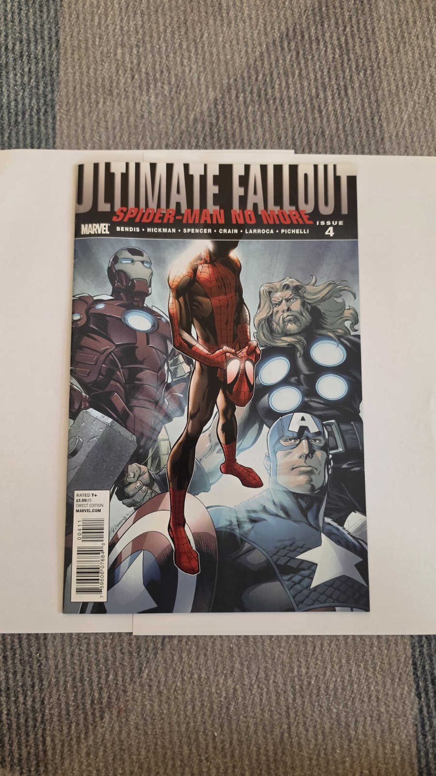 Ultimate Fallout 4 1st Print 2011 1st app. Miles Morales Ultimate Fallout 4 1st Print 2011 1st app. Miles Morales