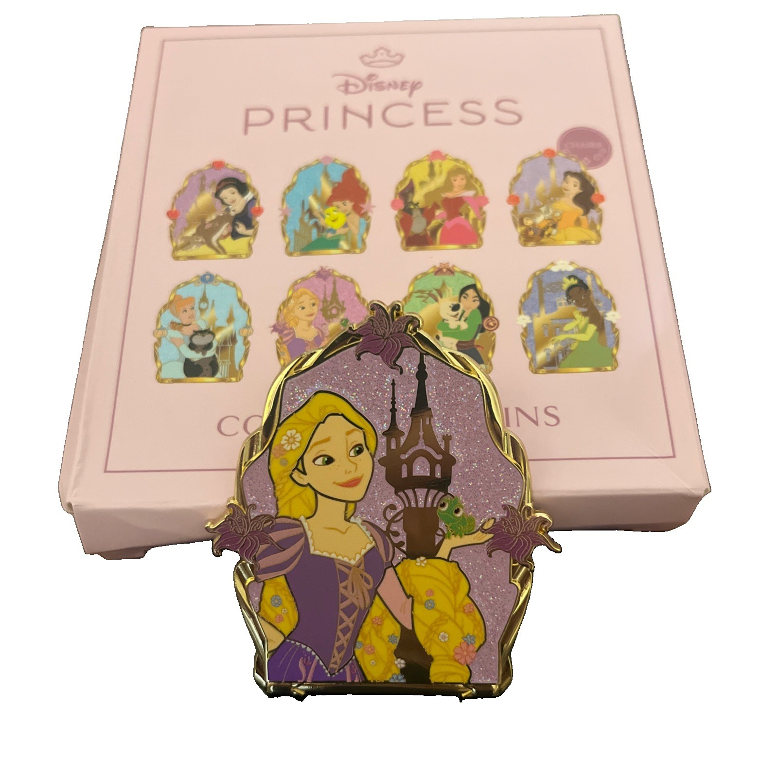 DISNEY PALM PINK A LA MODE RAPUNZEL PALS & CASTLES JUMBO MYSTERY PIN PASCAL DISNEY PALM PINK A LA MODE RAPUNZEL PALS & CASTLES JUMBO MYSTERY PIN PASCAL
