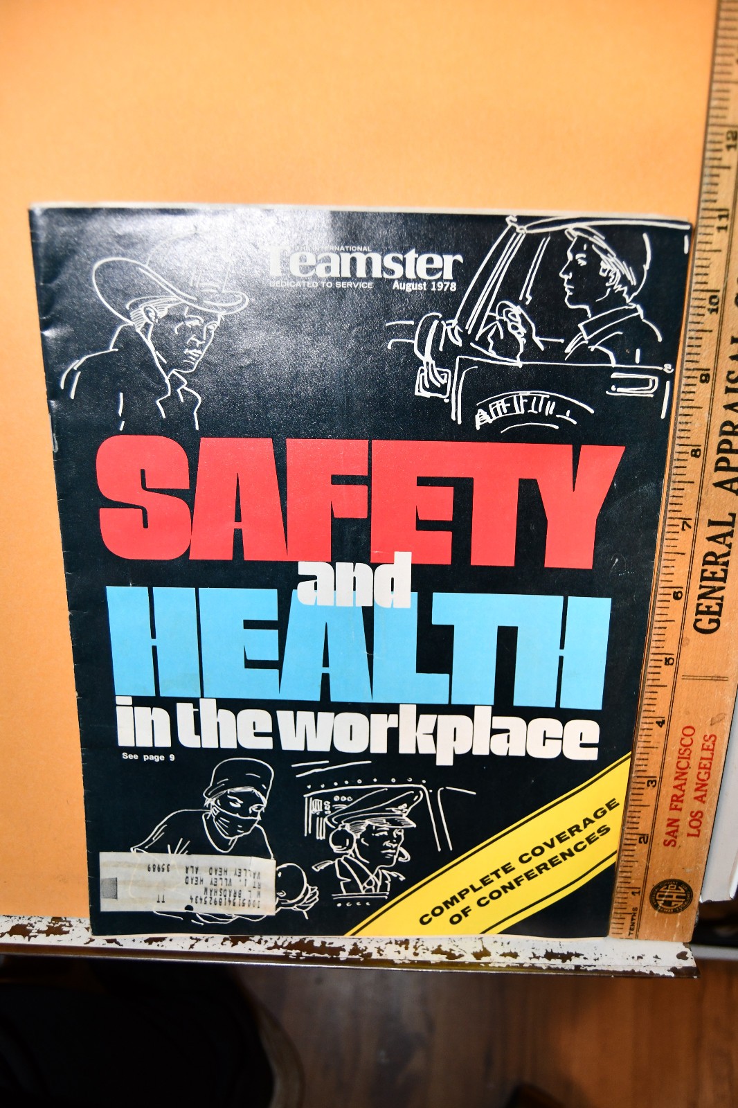 1978 International Teamster Magazine Cancer In Workplace Truck 1978 International Teamster Magazine Cancer In Workplace Truck