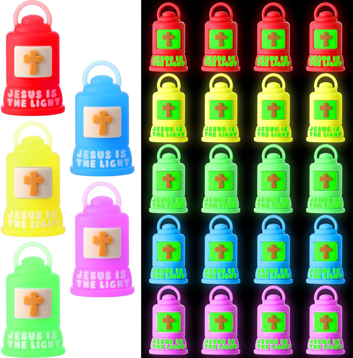 25 Pcs VBS 2026 Jesus Is the Light Lantern Figures Glow in the Dark 25 Pcs VBS 2026 Jesus Is the Light Lantern Figures Glow in the Dark