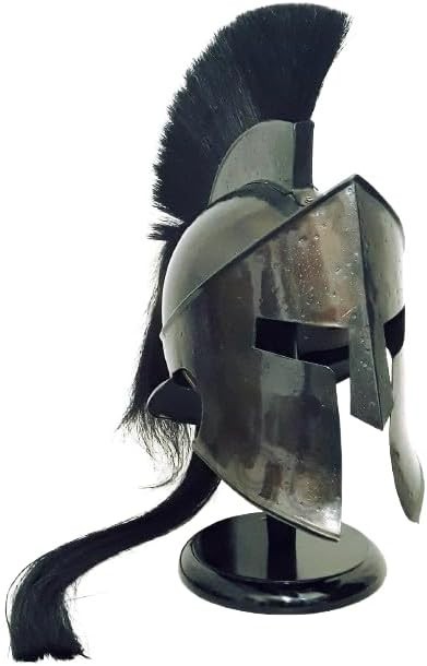 Medieval 300 Spartan Helmet and Leonidas Armor Set with Wooden Stand Medieval 300 Spartan Helmet and Leonidas Armor Set with Wooden Stand