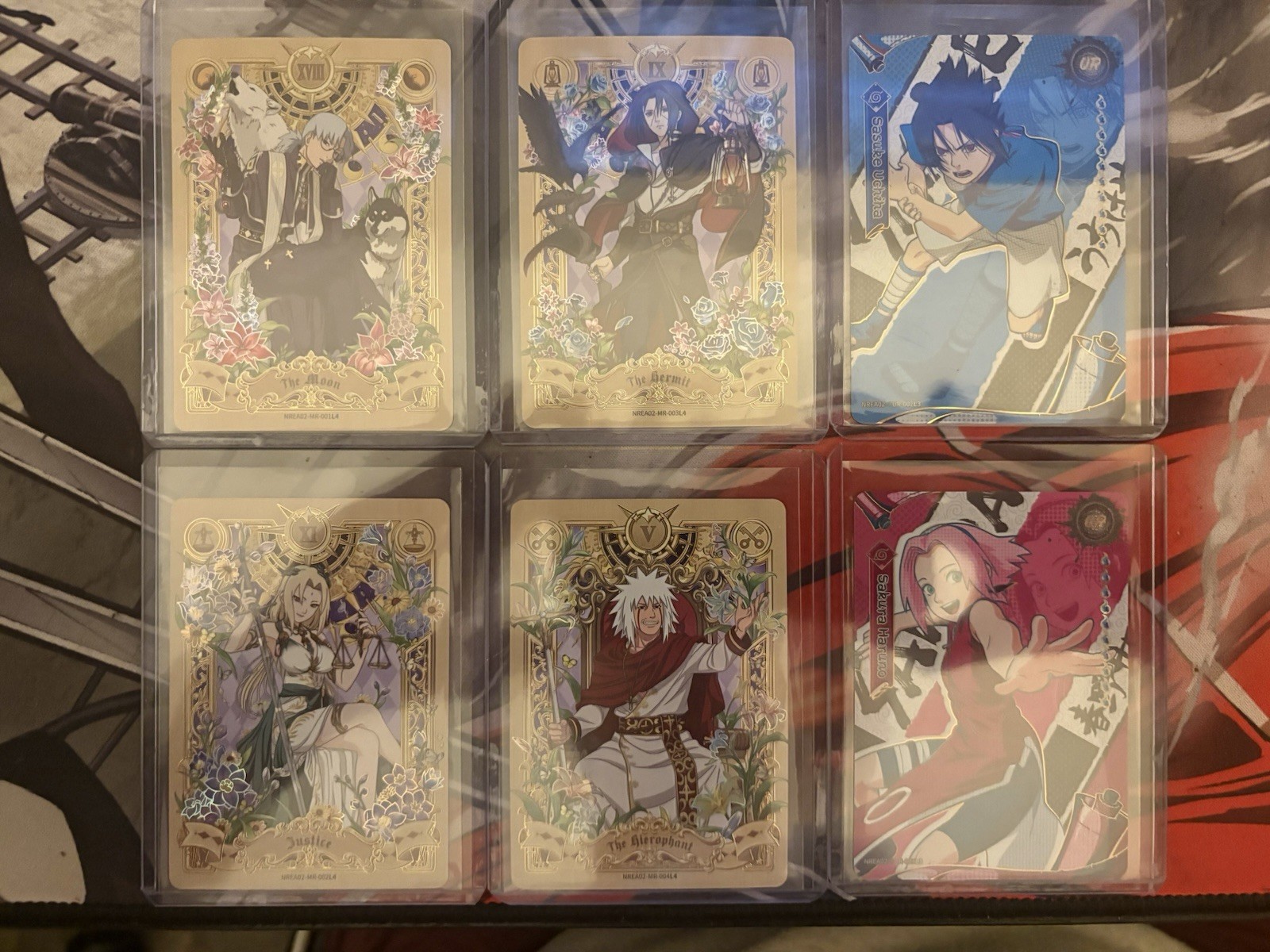 🍃🔥Naruto Kayou Earth Scroll Series 2 Complete MR Tarot Card Set NREA02 +2 UR 🍃🔥Naruto Kayou Earth Scroll Series 2 Complete MR Tarot Card Set NREA02 +2 UR