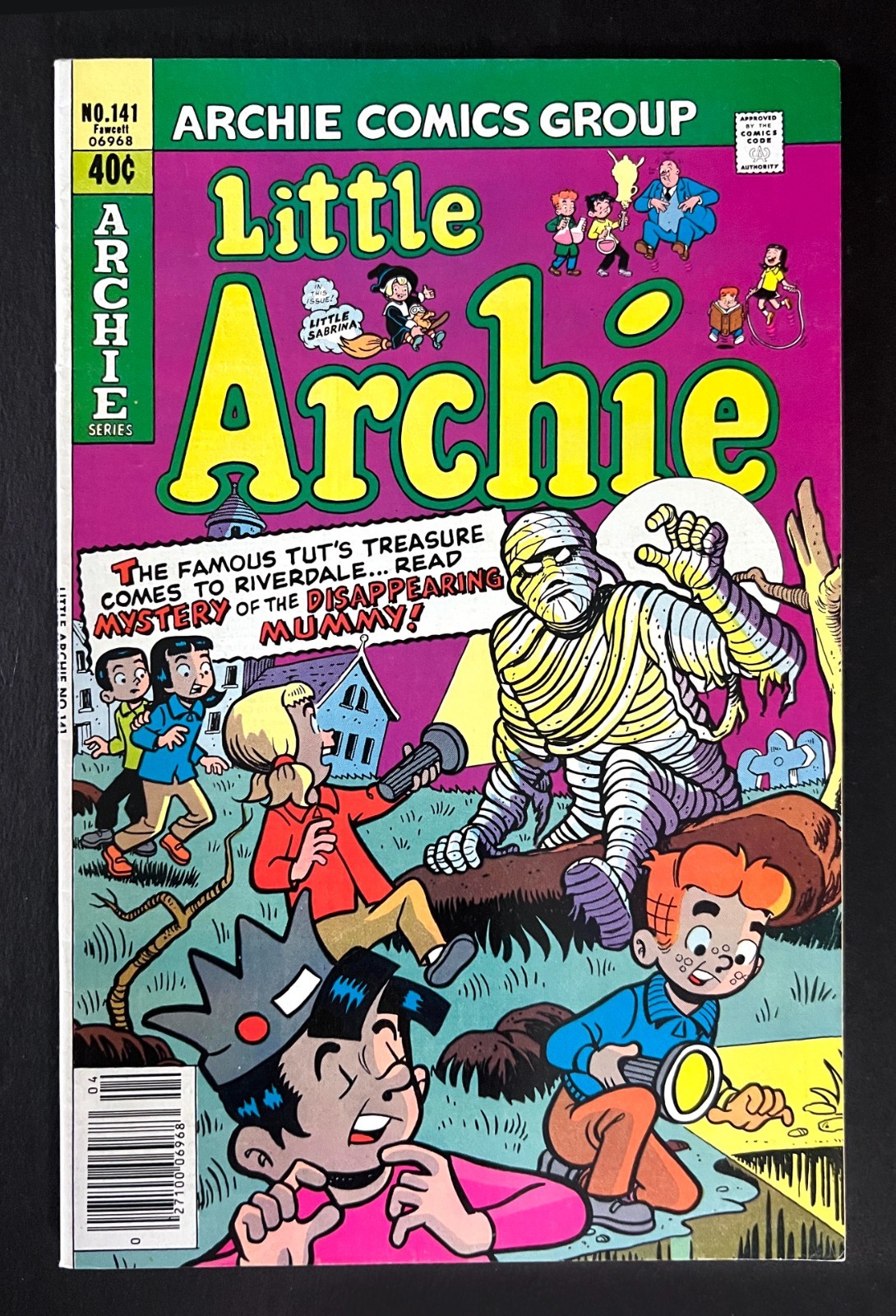 LITTLE ARCHIE #141 Nice Copy Mummy Story Dexter Taylor Art Betty & Veronica 1979 LITTLE ARCHIE #141 Nice Copy Mummy Story Dexter Taylor Art Betty & Veronica 1979