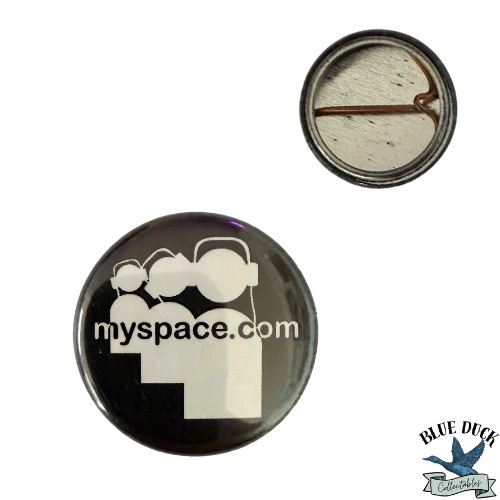 Vintage Early 2000\'s MySpace Promotional Button - 1\