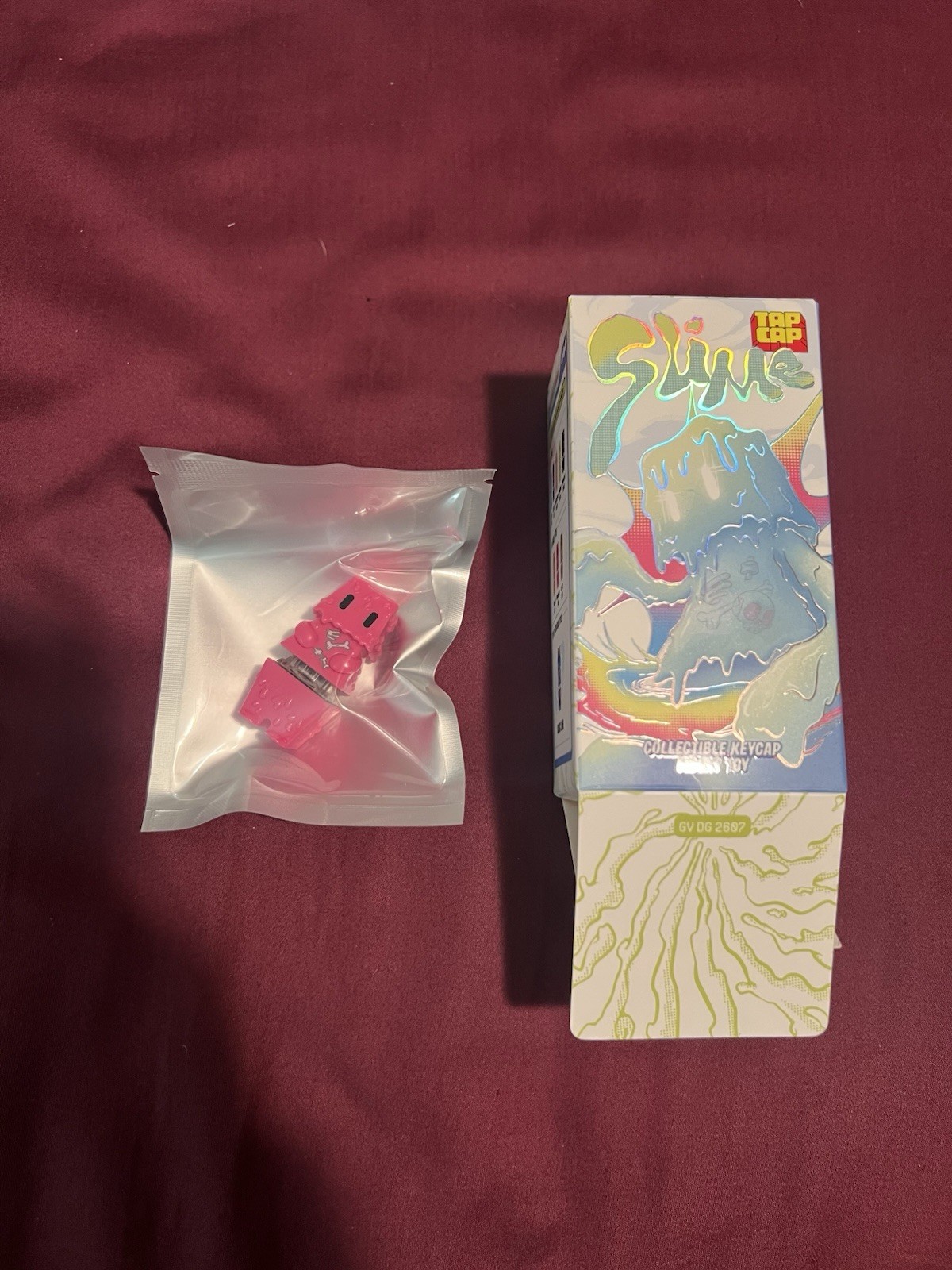 TAP CAP FIDGET STRAWBERRY SLIME *Sealed and Unopened* RARE 1/18
