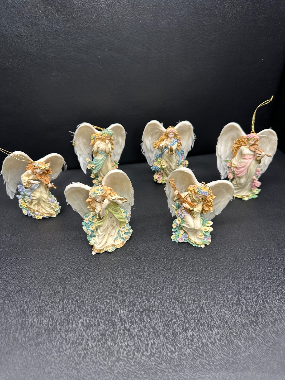 1999 Bradford Edition-Symphony of Angels Sculptural Ornaments 1999 Bradford Edition-Symphony of Angels Sculptural Ornaments