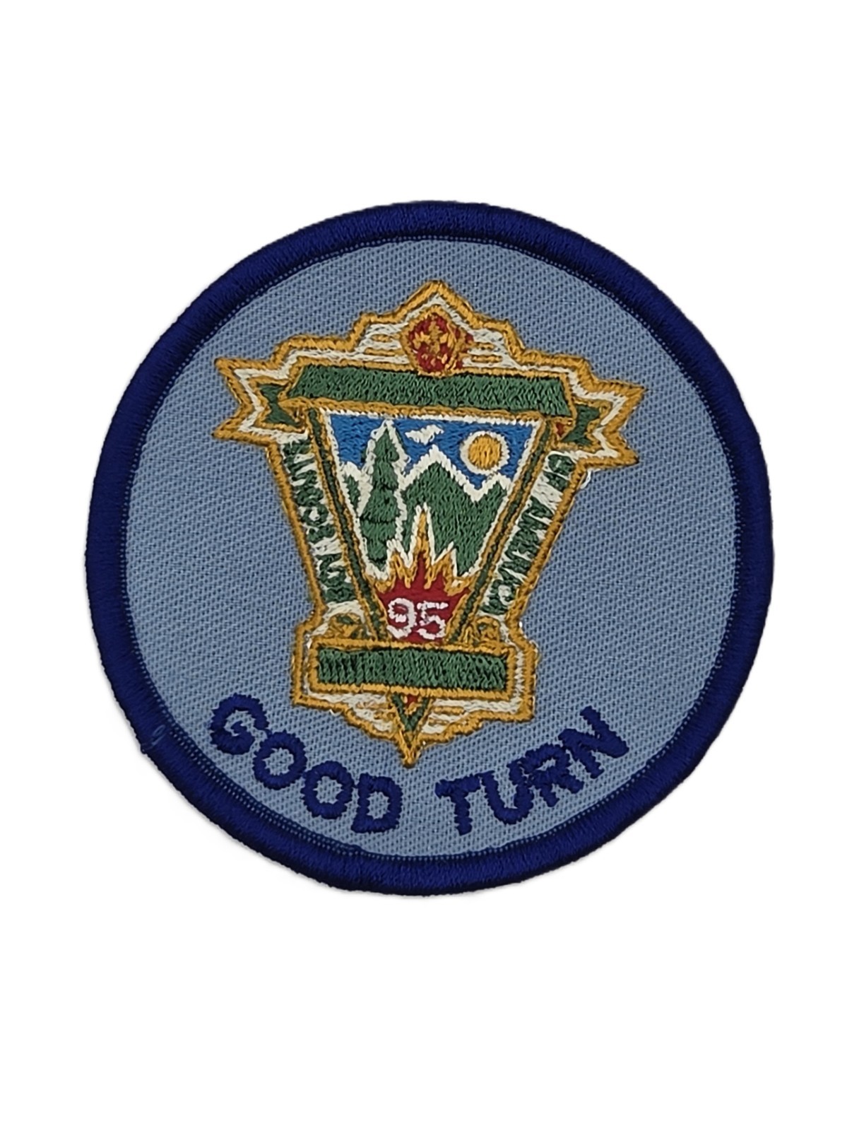 Vintage 1995 BSA Good Turn Scout Service Conservation Embroidered Patch NOS Vintage 1995 BSA Good Turn Scout Service Conservation Embroidered Patch NOS