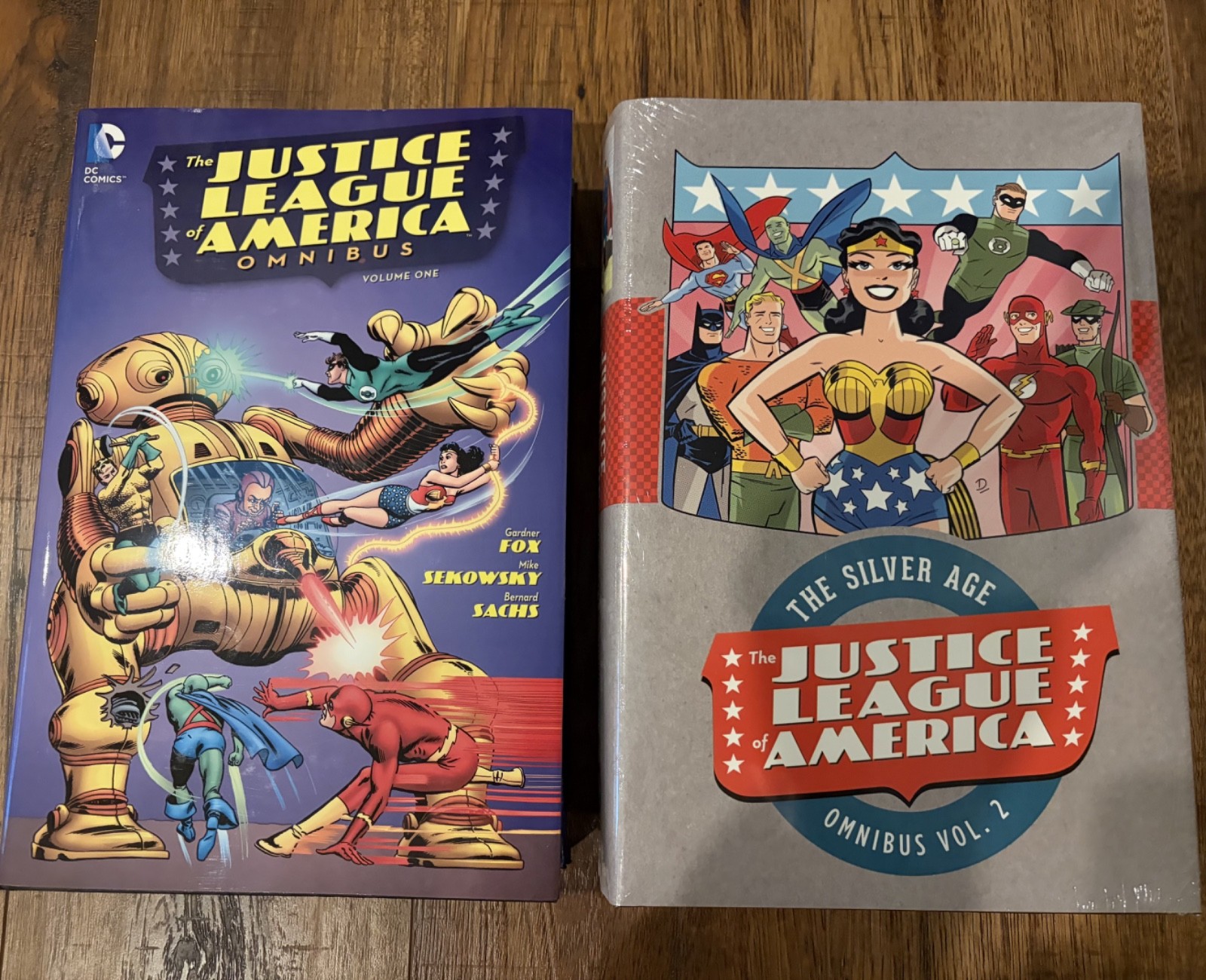 Justice League Of America Silver Age Omnibus Vol. 1 Open and Vol. 2 Sealed Justice League Of America Silver Age Omnibus Vol. 1 Open and Vol. 2 Sealed