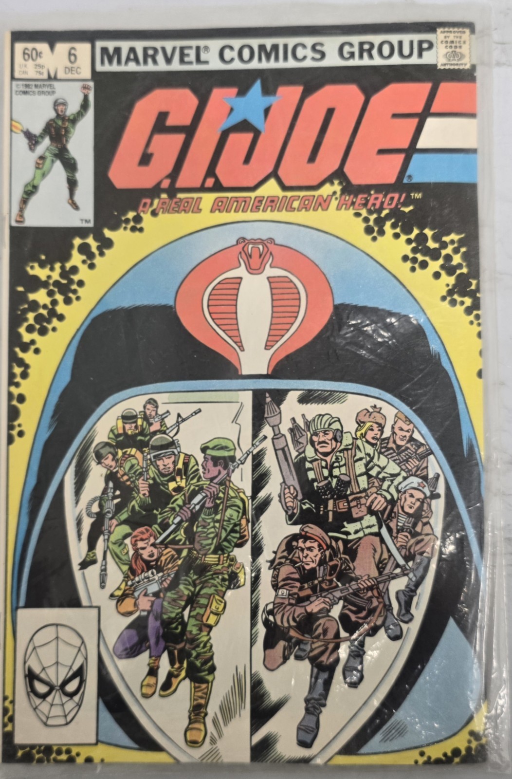 GI Joe Marvel Comics 1982 Cobra RARE VINTAGE GI Joe Marvel Comics 1982 Cobra RARE VINTAGE
