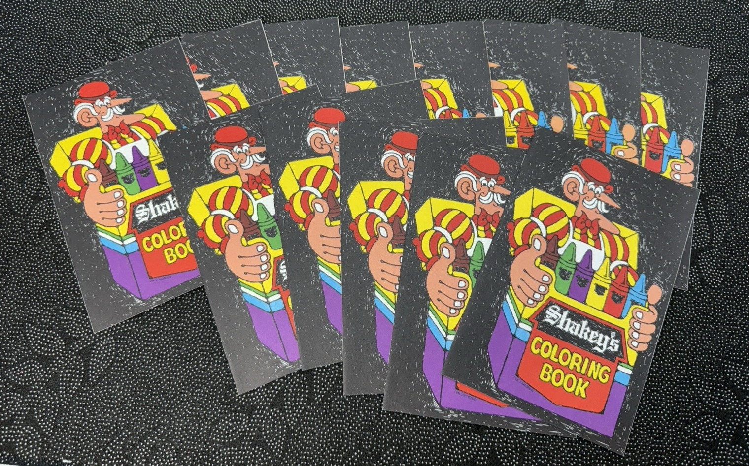 Vintage 1977 Shakey\'s Pizza Coloring Books Lot of 13 Restaurant Advertising Vintage 1977 Shakey\'s Pizza Coloring Books Lot of 13 Restaurant Advertising