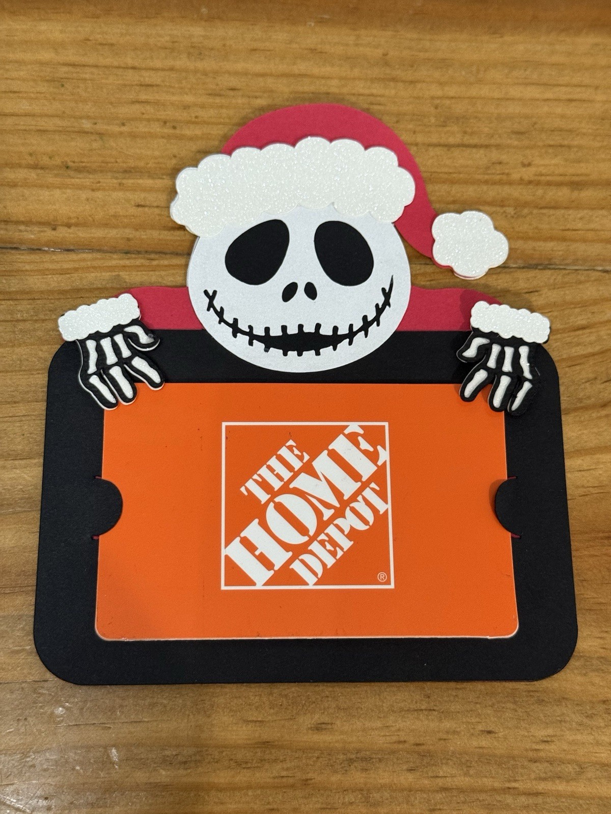Jack Skellington The Nightmare Before Christmas Gift Card Cash Holder Jack Skellington The Nightmare Before Christmas Gift Card Cash Holder