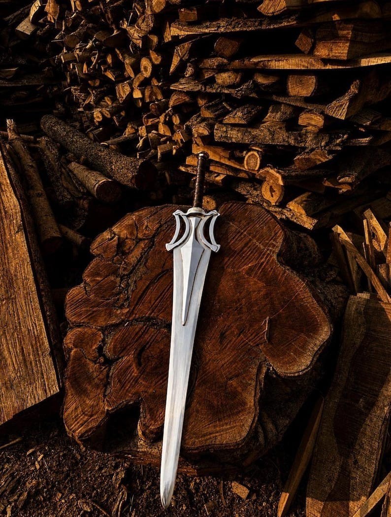 Marvelous Handmade Stainless Steel HEMAN Sword, Master Of The Universe Sword Marvelous Handmade Stainless Steel HEMAN Sword, Master Of The Universe Sword