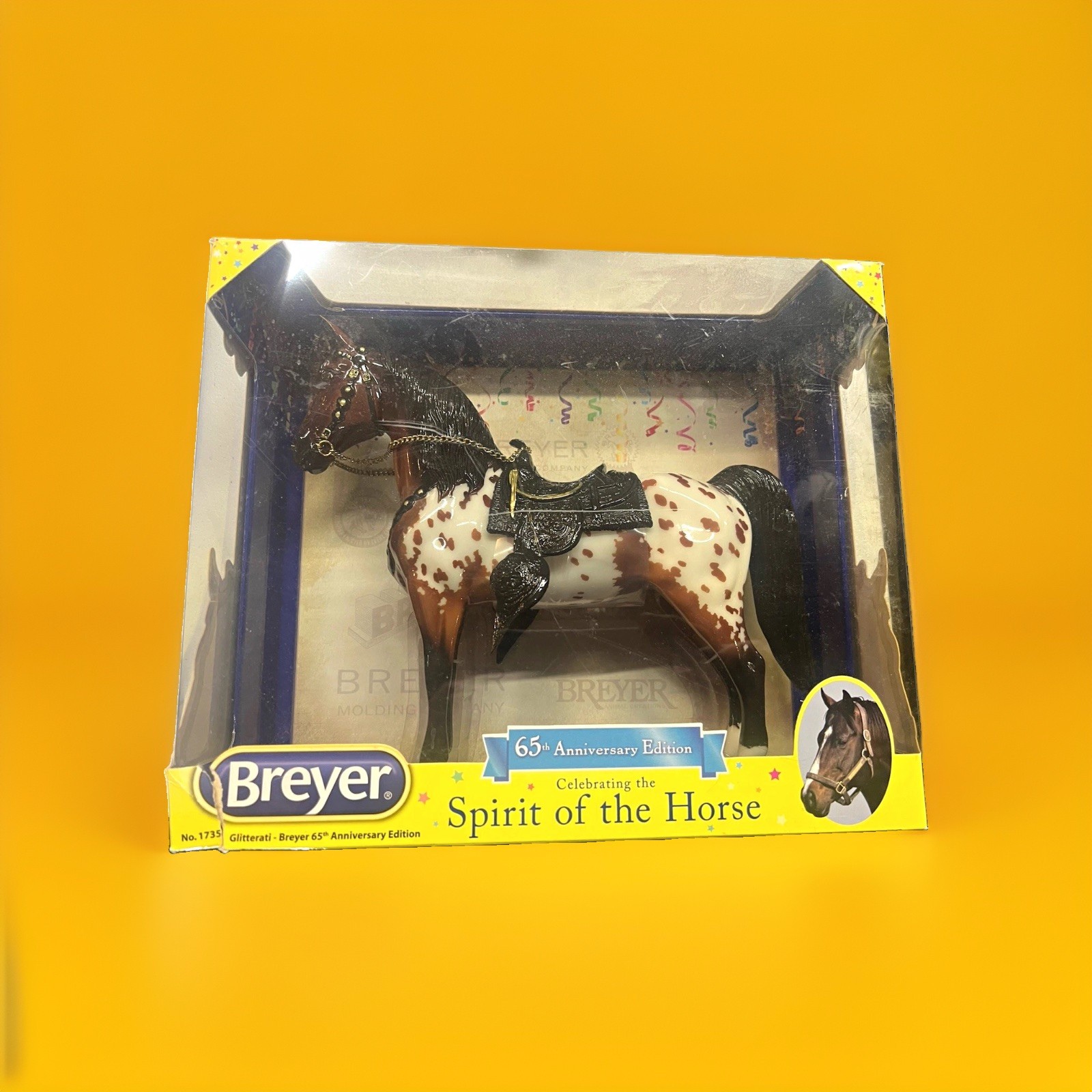 Breyer Spirit of the Horse 65th Anniversary Horse Figurine, Plastic, NiB Breyer Spirit of the Horse 65th Anniversary Horse Figurine, Plastic, NiB