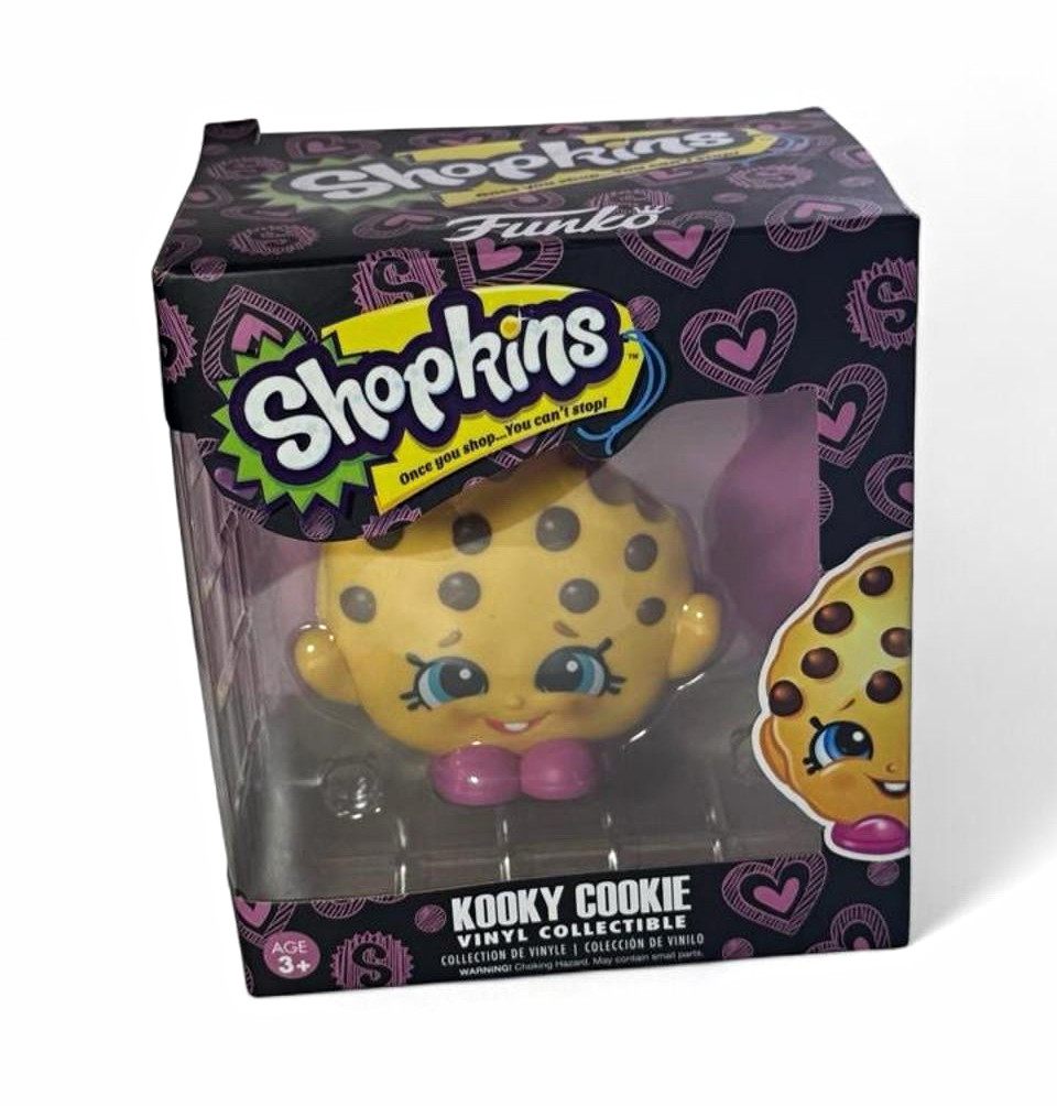 Funko Shopkins Kooky Cookie Vinyl Figure 2016 Discontinued Vaulted Collectible Funko Shopkins Kooky Cookie Vinyl Figure 2016 Discontinued Vaulted Collectible