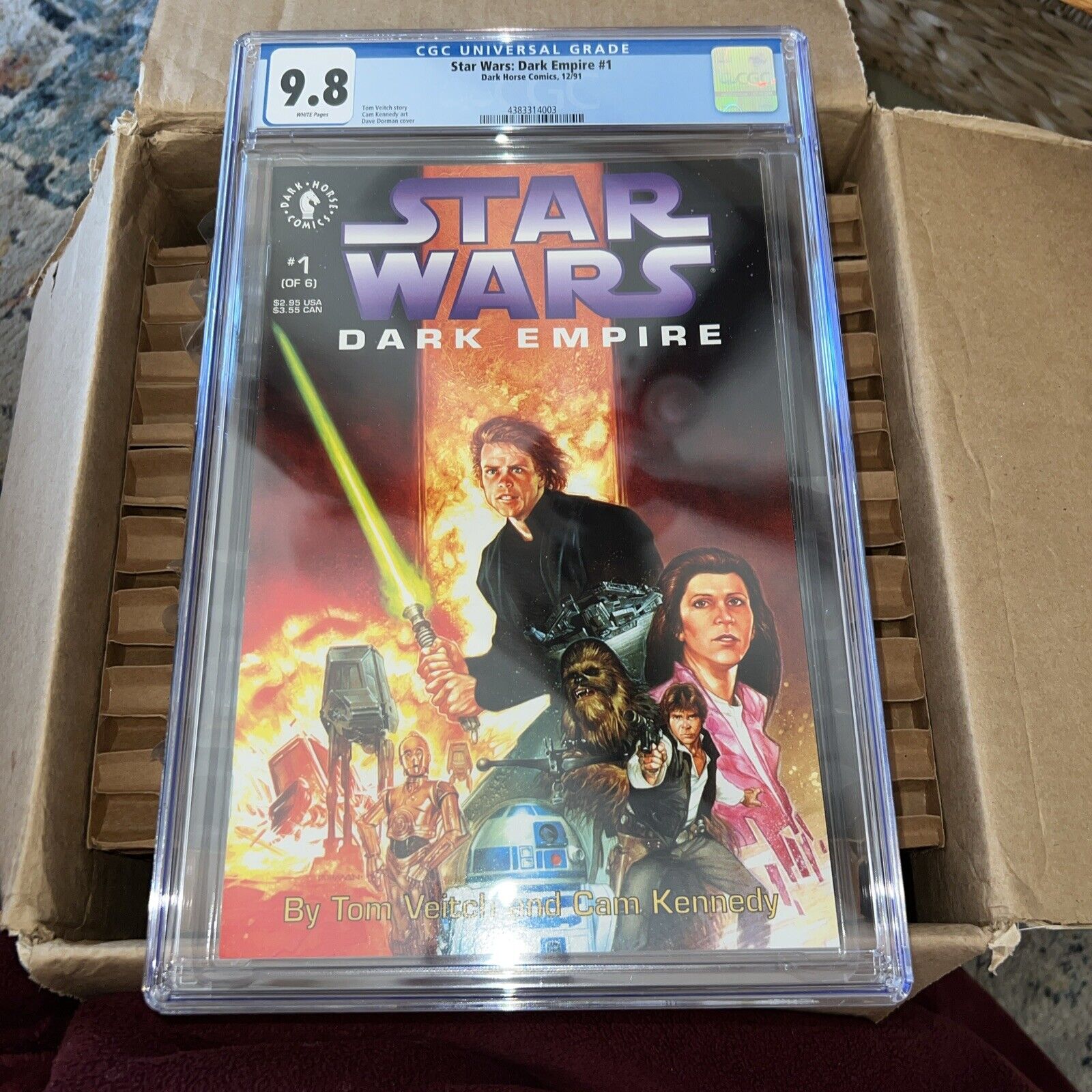 Star Wars : Dark Empire # 1 cgc 9.8