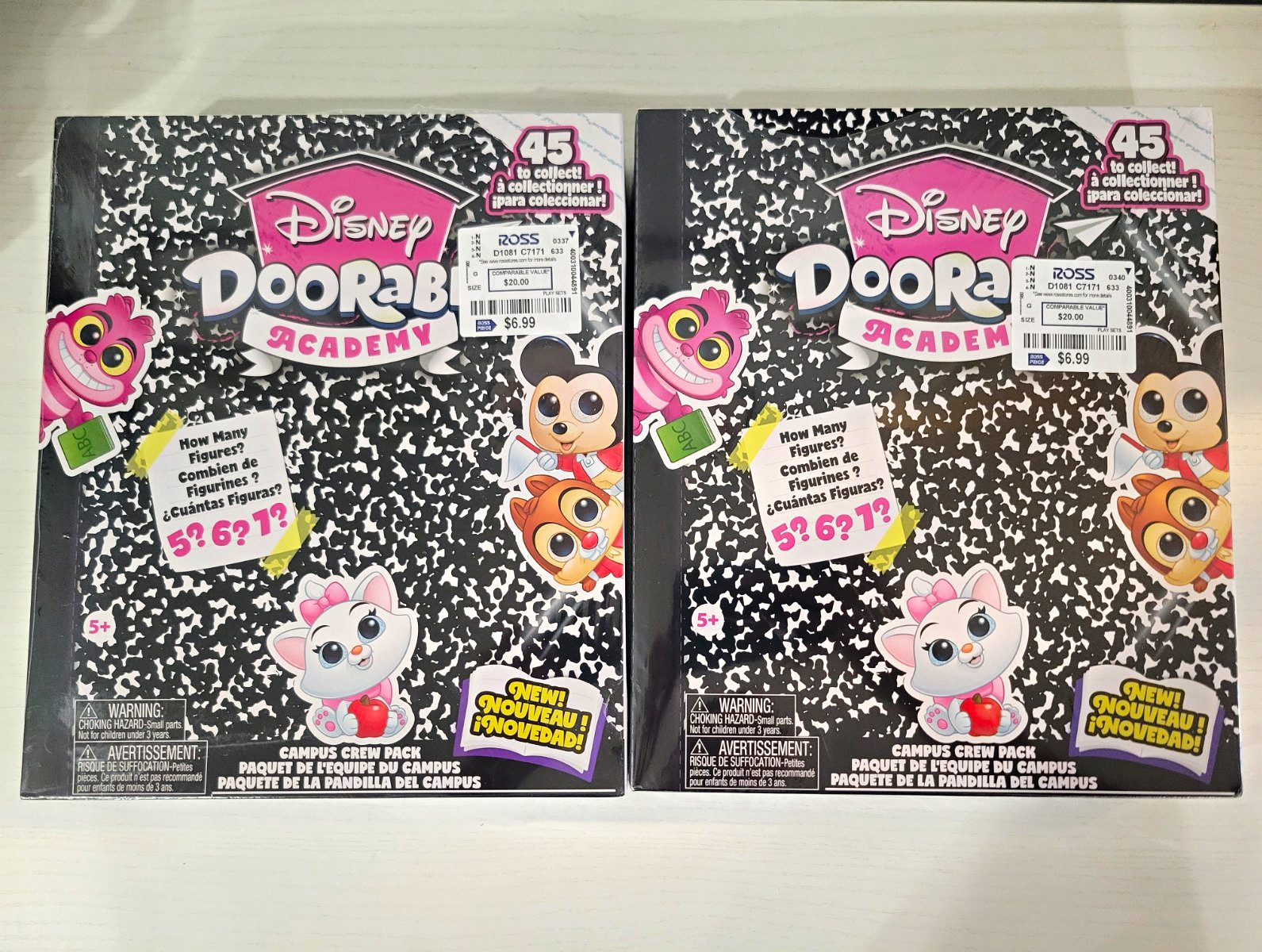 Disney Doorables Academy Campus Crew Pack Blind Box Lot of 2 Sealed NEW Disney Doorables Academy Campus Crew Pack Blind Box Lot of 2 Sealed NEW