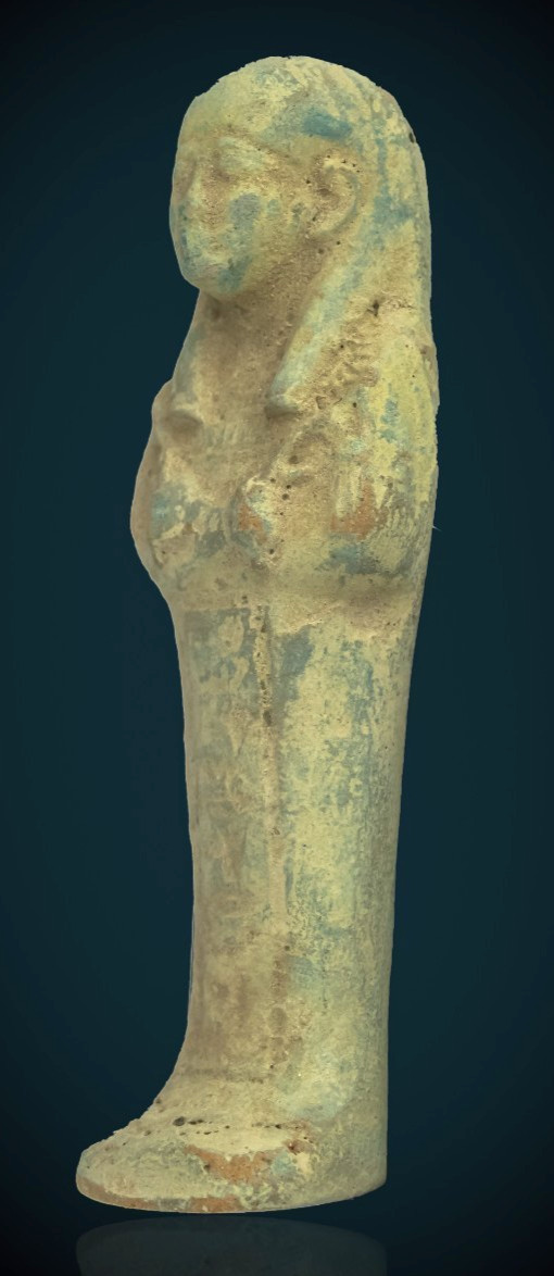 Authentic Ancient Egyptian Antiquities Egyptian Ushabti Rare Statue Artifact BC Authentic Ancient Egyptian Antiquities Egyptian Ushabti Rare Statue Artifact BC