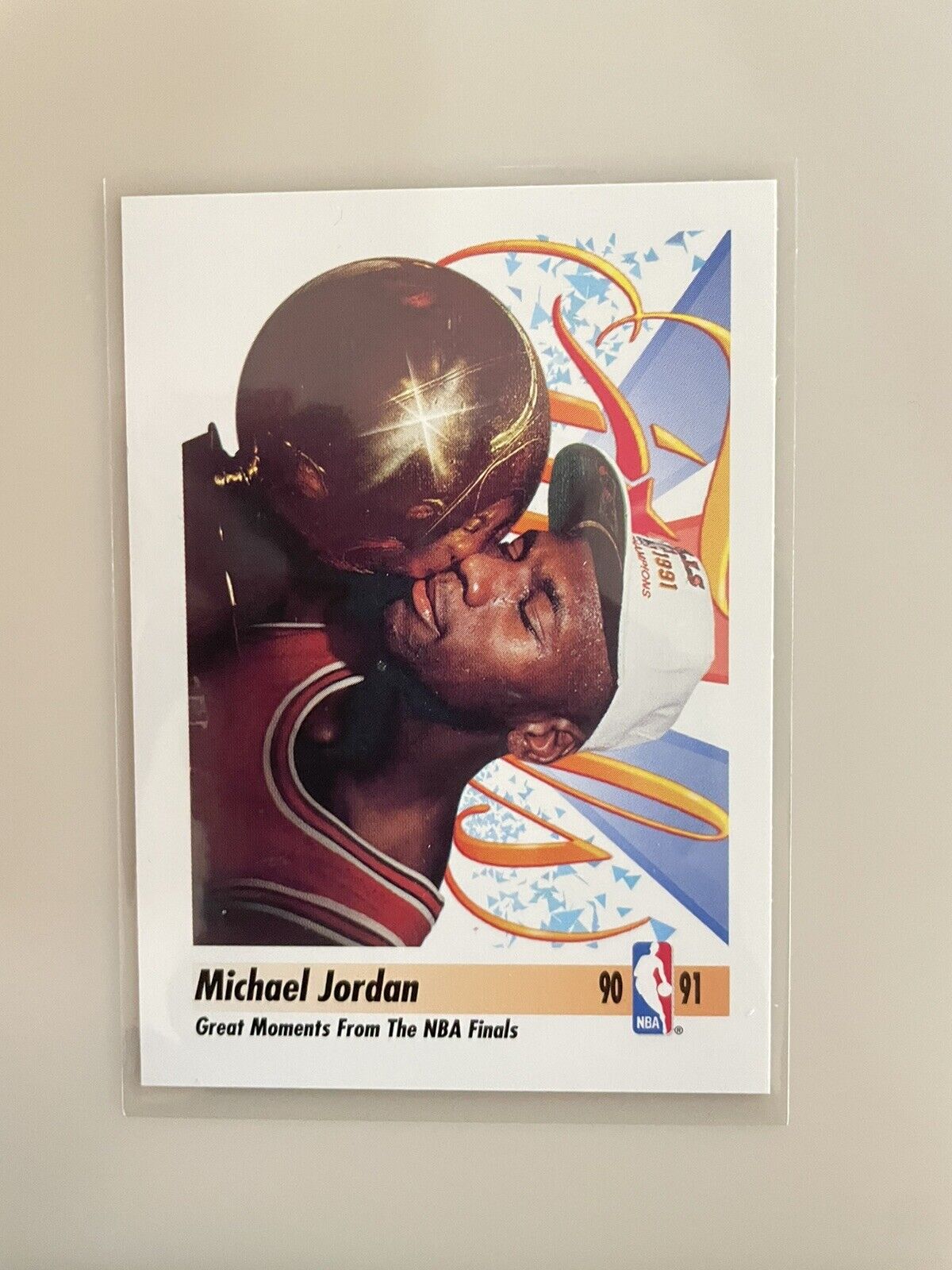 1990-91 Skybox Michael Jordan #334 Great Moments From The NBA Finals