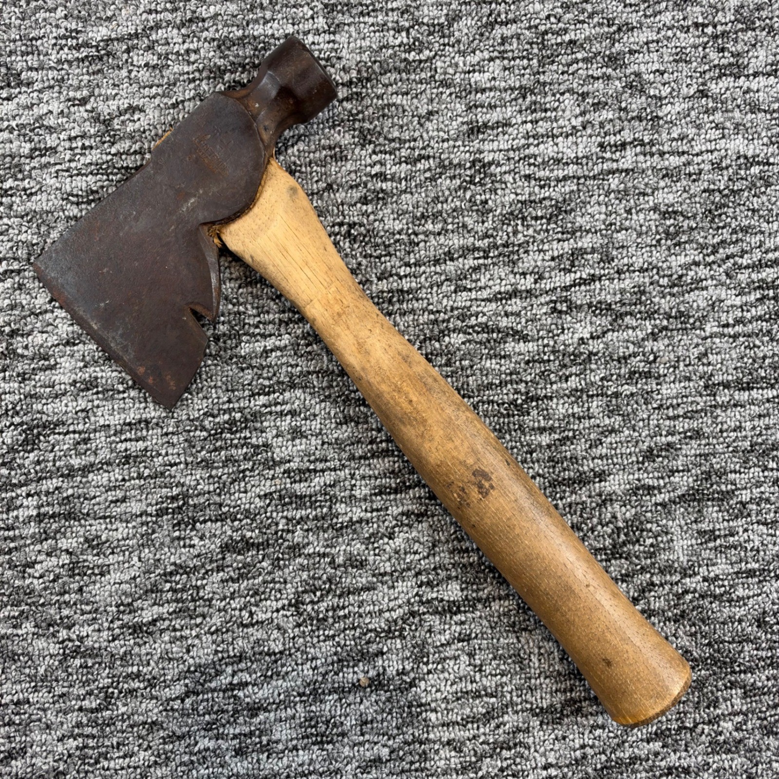 Vintage Craftsman Vanadium Half Hatchet Carpenter Axe Hammer Nail Puller 14 Vintage Craftsman Vanadium Half Hatchet Carpenter Axe Hammer Nail Puller 14