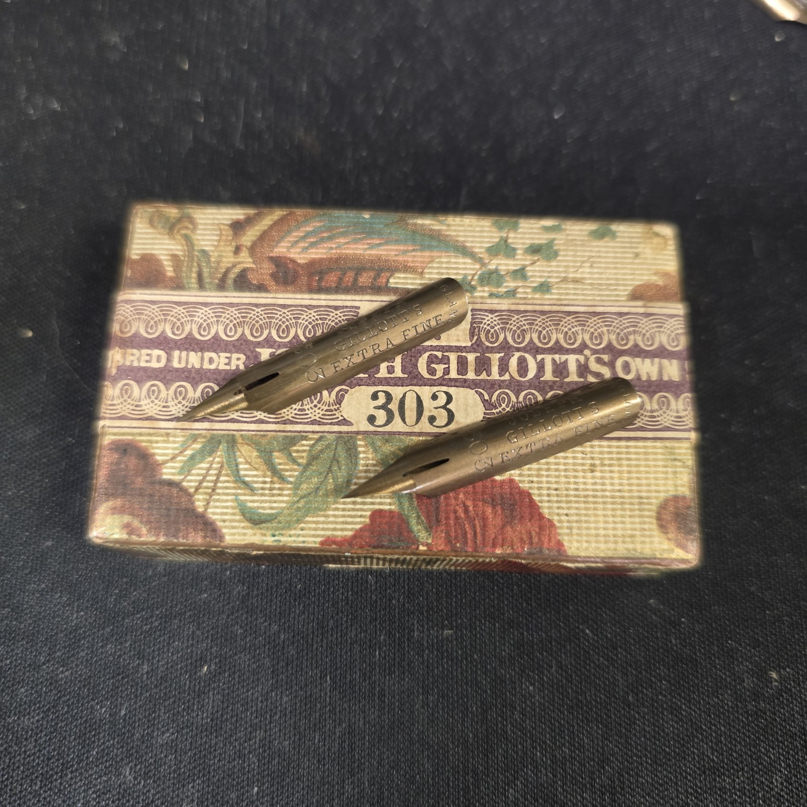 Vintage Joseph Gillott’s No. 303 Dip Pen Nibs Lot of 2 England Calligraphy Vintage Joseph Gillott’s No. 303 Dip Pen Nibs Lot of 2 England Calligraphy