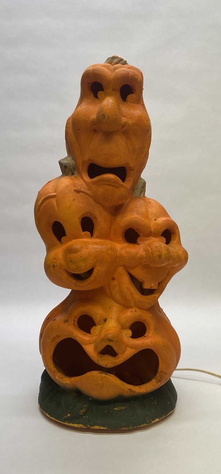 Vintage 1995 Trendmasters Casper Ghostly Trio Stacked Pumpkin Foam Blow Mold 18 Vintage 1995 Trendmasters Casper Ghostly Trio Stacked Pumpkin Foam Blow Mold 18