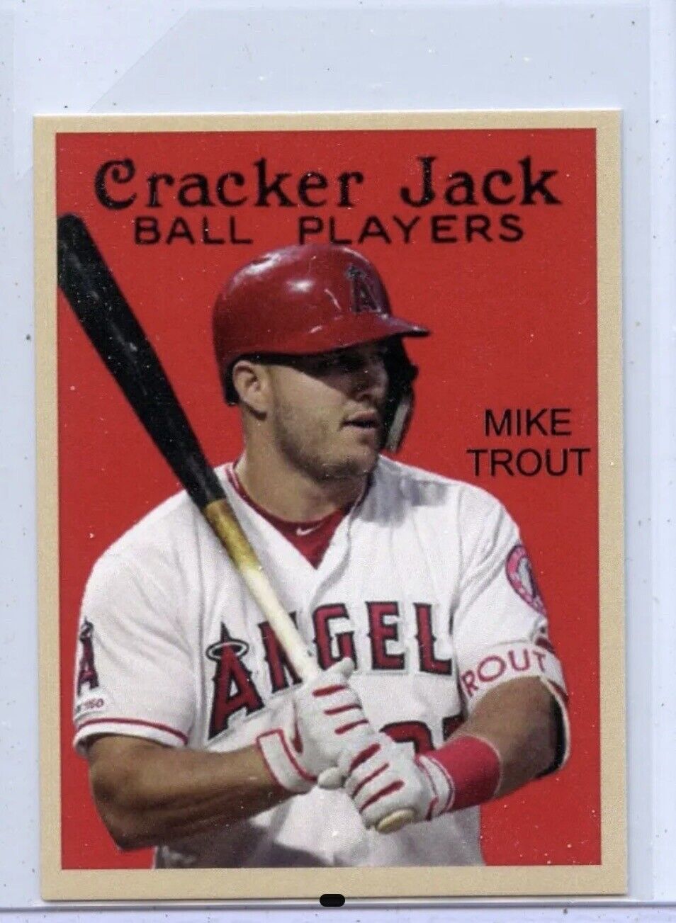 2021 Cracker Jack Mike Trout Card #7  Mint NrMint Hard to Find 