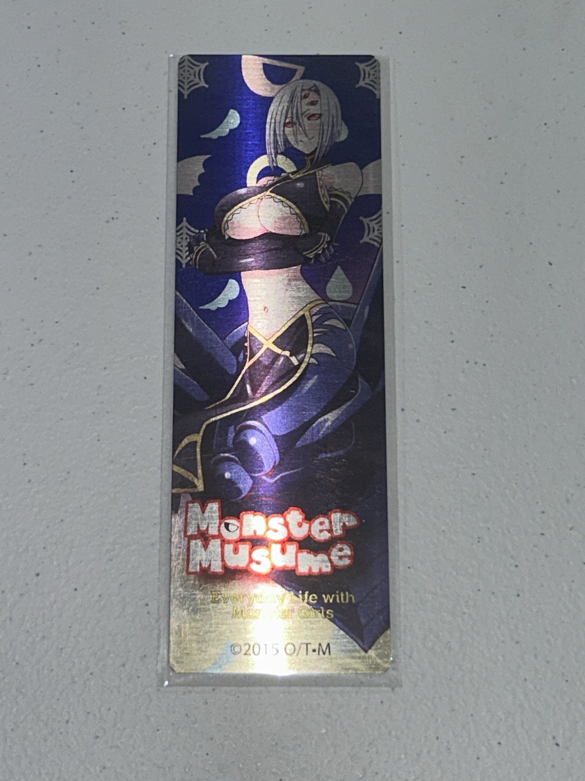 NEW Monster Muesume 2x6” Rachnera Arachnera Posing Promotional Metal Bookmark