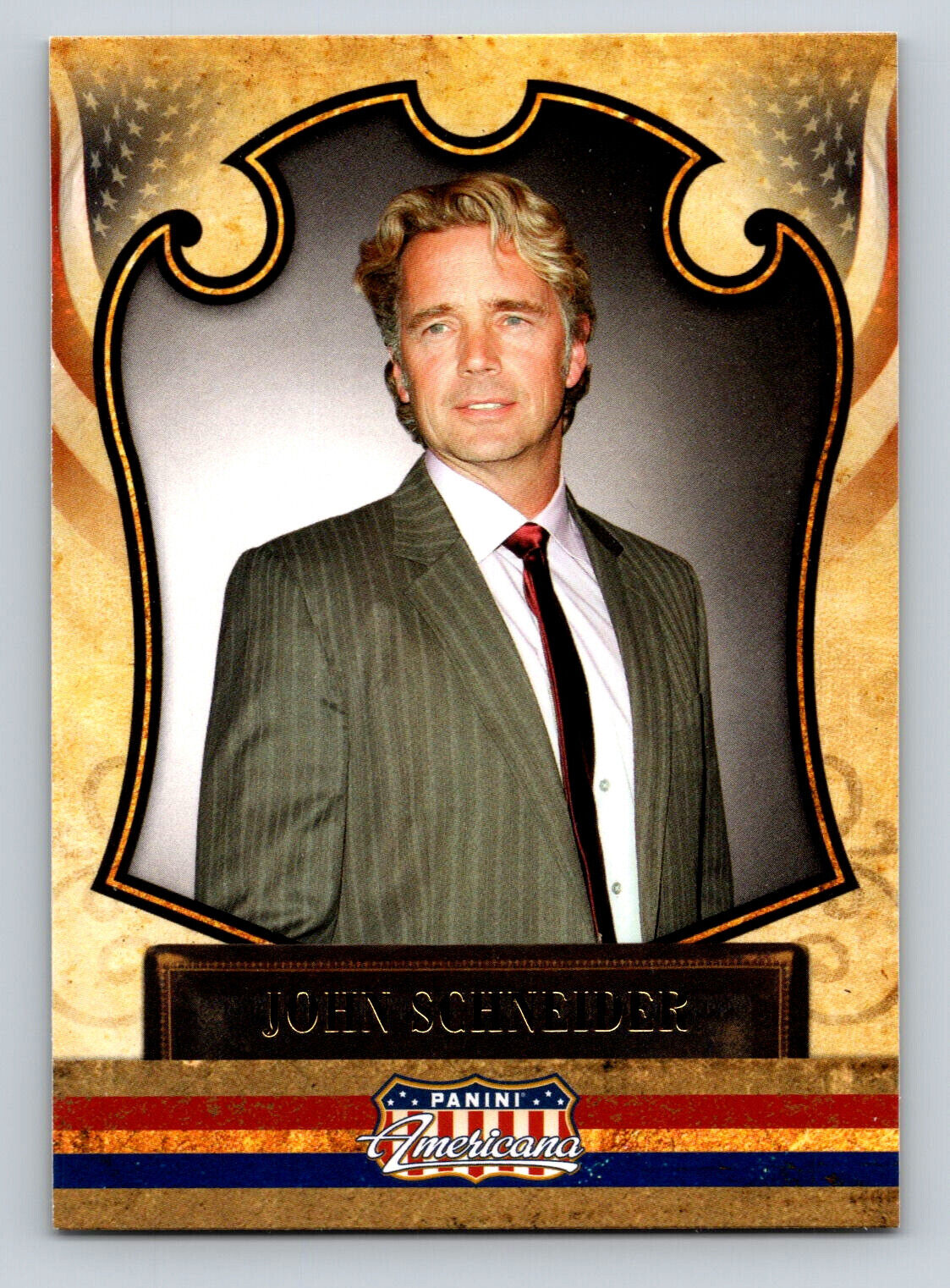 2011 Panini Americana Trading Card #10 John Schneider