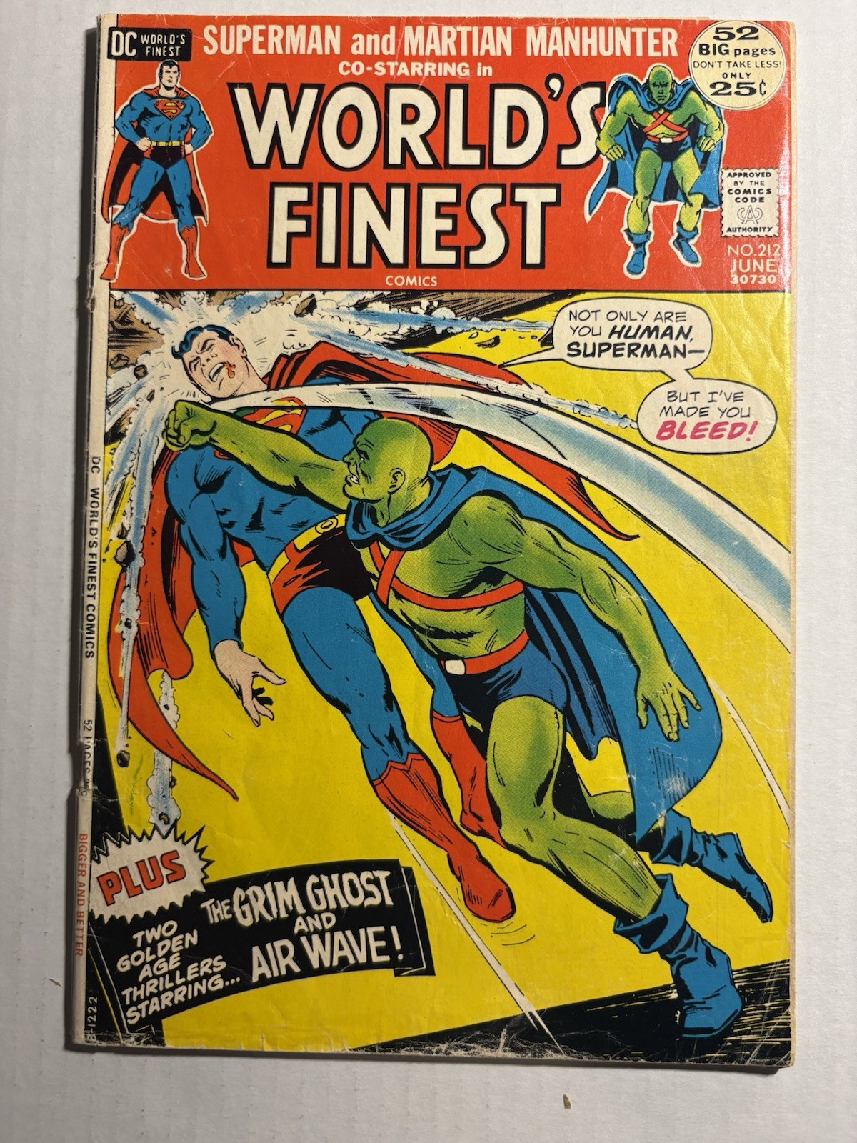 World's Finest Comics #212 (DC Comics June 1972) World's Finest Comics #212 (DC Comics June 1972)