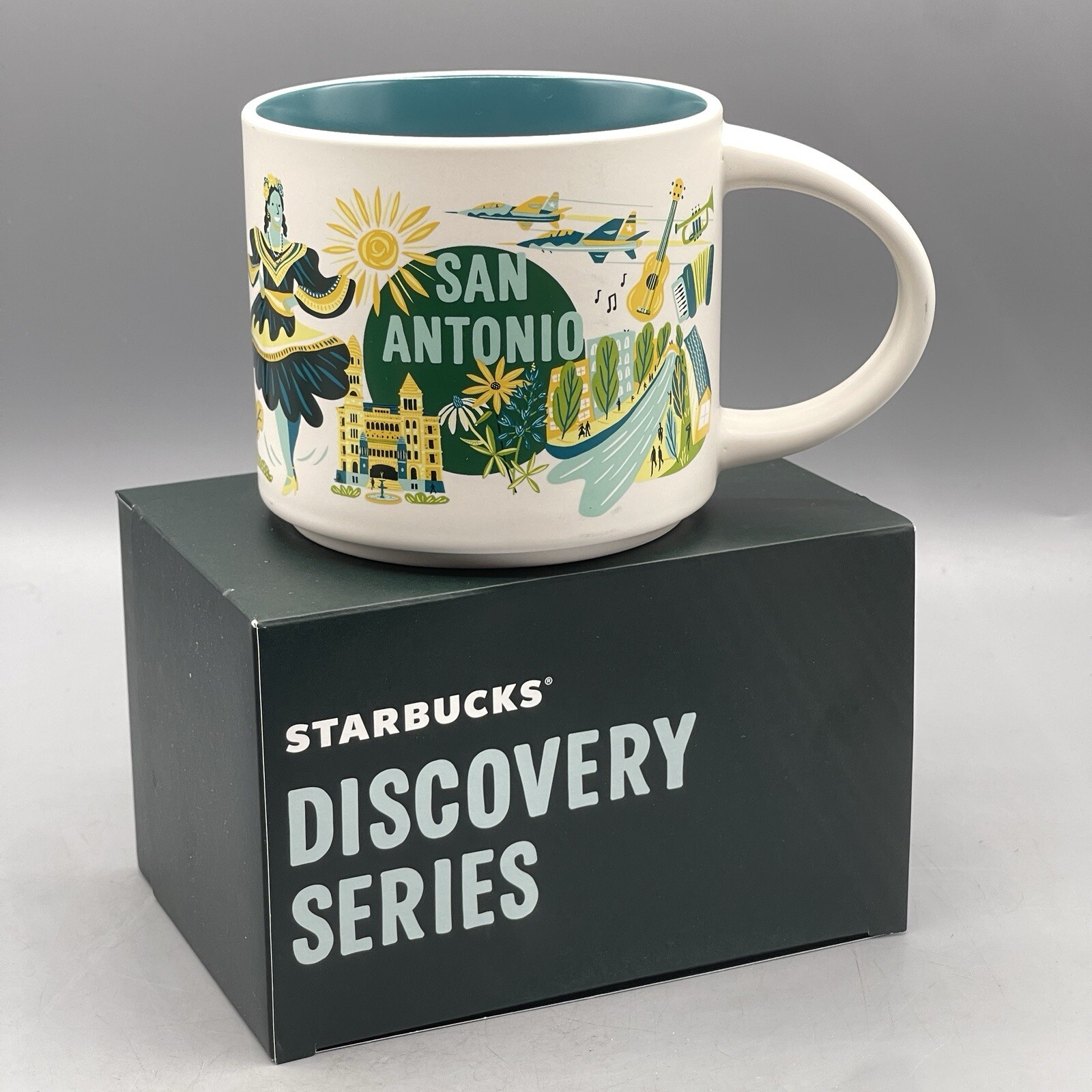 Starbucks Mug San Antonio Discovery Series Texas Stackable 2024 14oz Starbucks Mug San Antonio Discovery Series Texas Stackable 2024 14oz