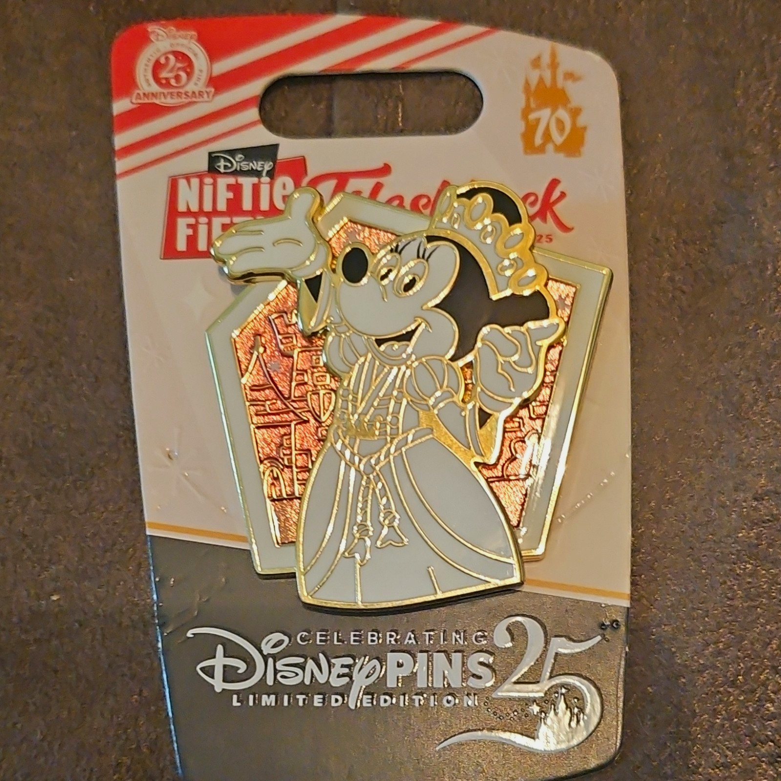 Nifty Fifties Flashback Dazzling Vintage Characters Minnie Mouse Fantasyland Pin