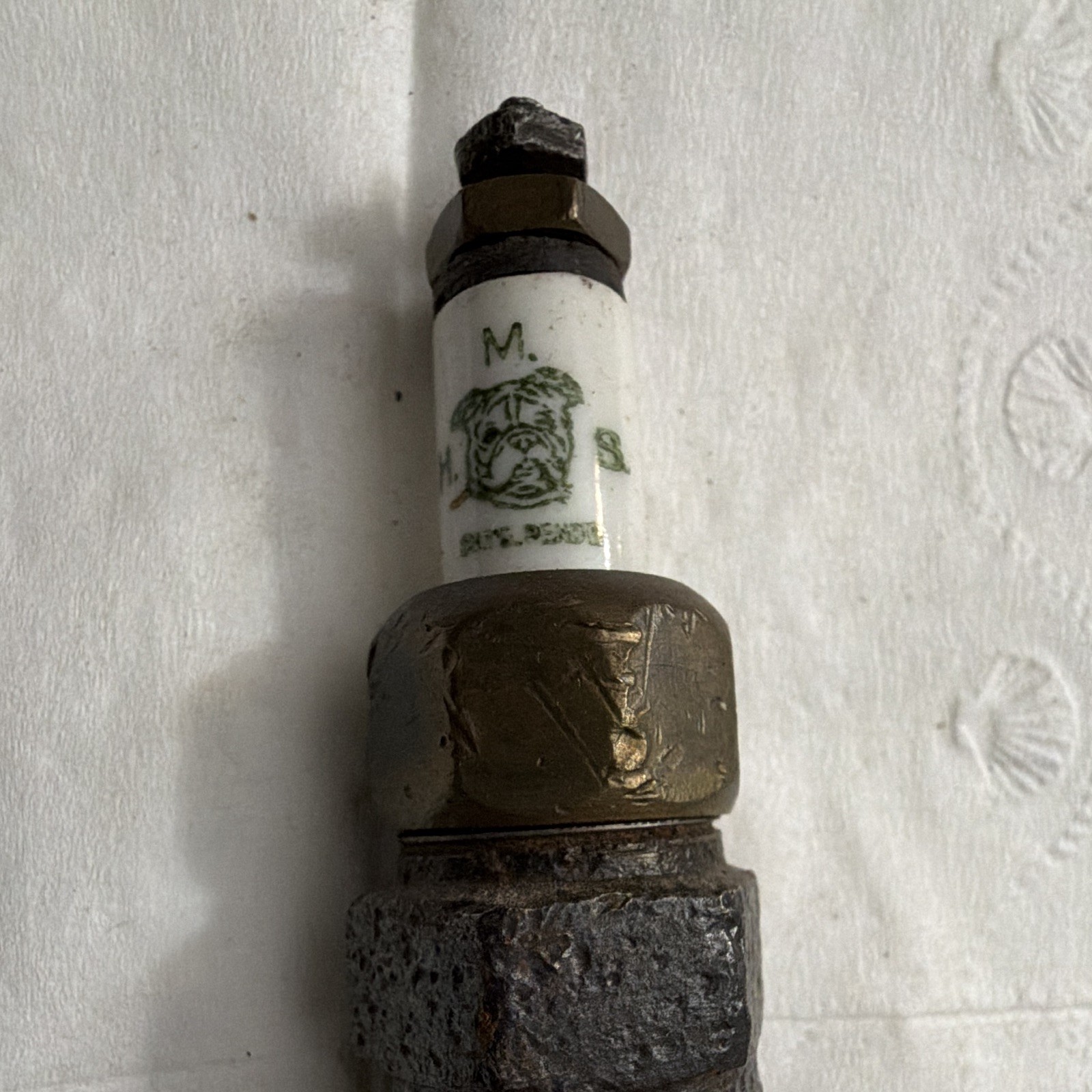 H.M.S. Vintage Spark Plug Very Rare Collectible H.M.S. Vintage Spark Plug Very Rare Collectible