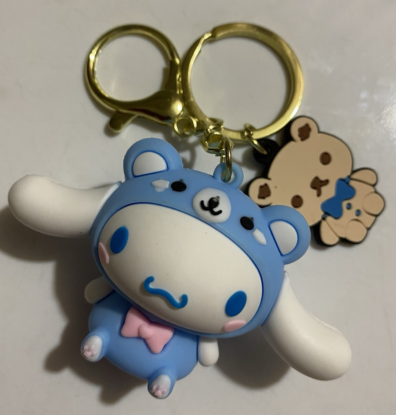 Cute Sanrio Cinnamoroll Kitty Keychain Hello Kitty And Friends Rubber/PVC Cute Sanrio Cinnamoroll Kitty Keychain Hello Kitty And Friends Rubber/PVC