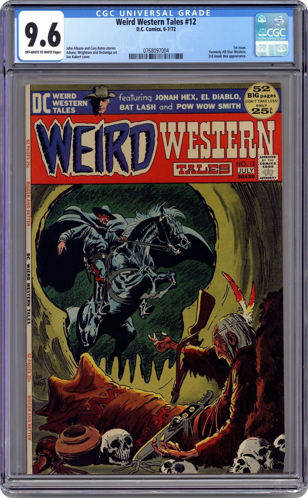 Weird Western Tales #12 CGC 9.6 1972 0768097004
