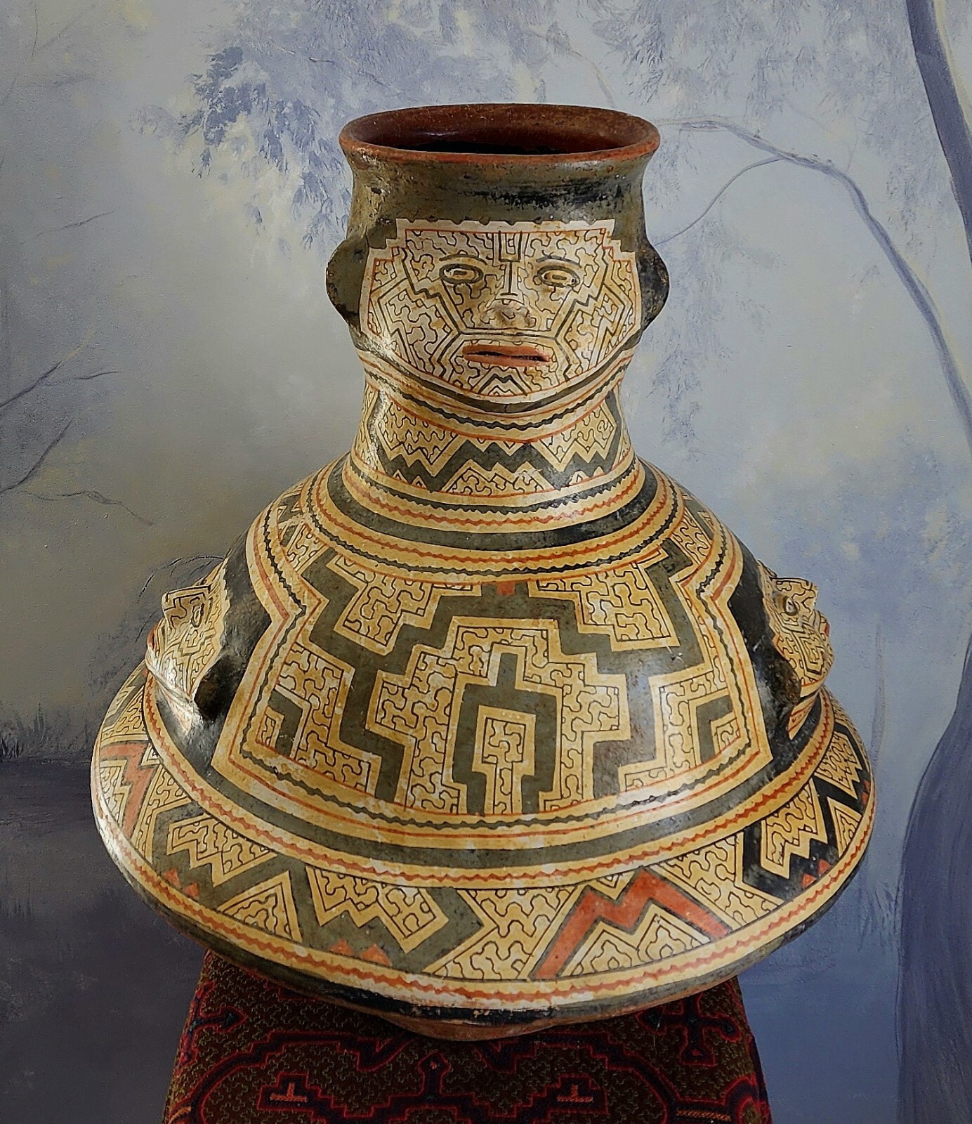 Shipibo Indians Vintage Rainforest Pottery Shipibo Indians Vintage Rainforest Pottery