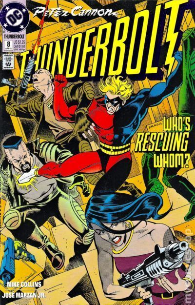 Peter Cannon Thunderbolt #8 VF 1993 Stock Image