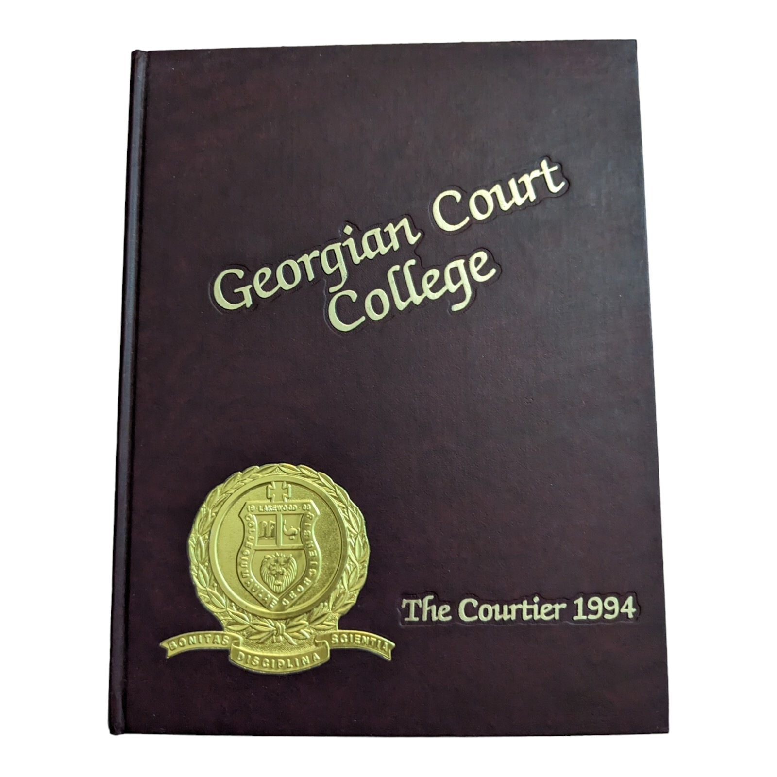 The Courtier 1994 Yearbook Georgian Court College, Lakewood NJ WOW (FC-1-4) The Courtier 1994 Yearbook Georgian Court College, Lakewood NJ WOW (FC-1-4)