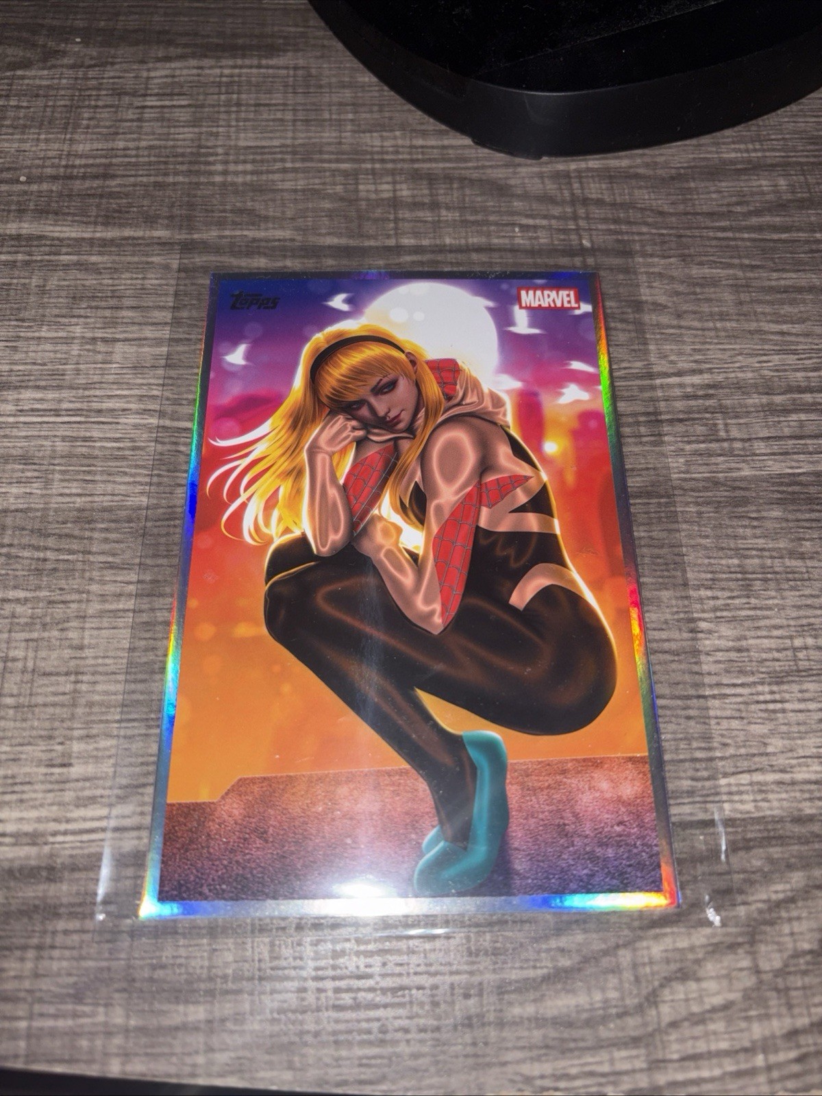 2026 Topps Marvel Vault Ghost-Spider Vault Originals VO-07 Ariel Diaz Box Topper