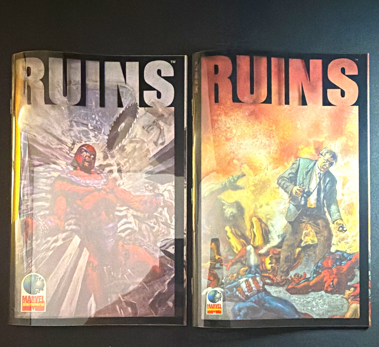 Marvel Comics Ruins #1-2 Lot Of 2 Direct Edition Warren Ellis Marvel Comics Ruins #1-2 Lot Of 2 Direct Edition Warren Ellis