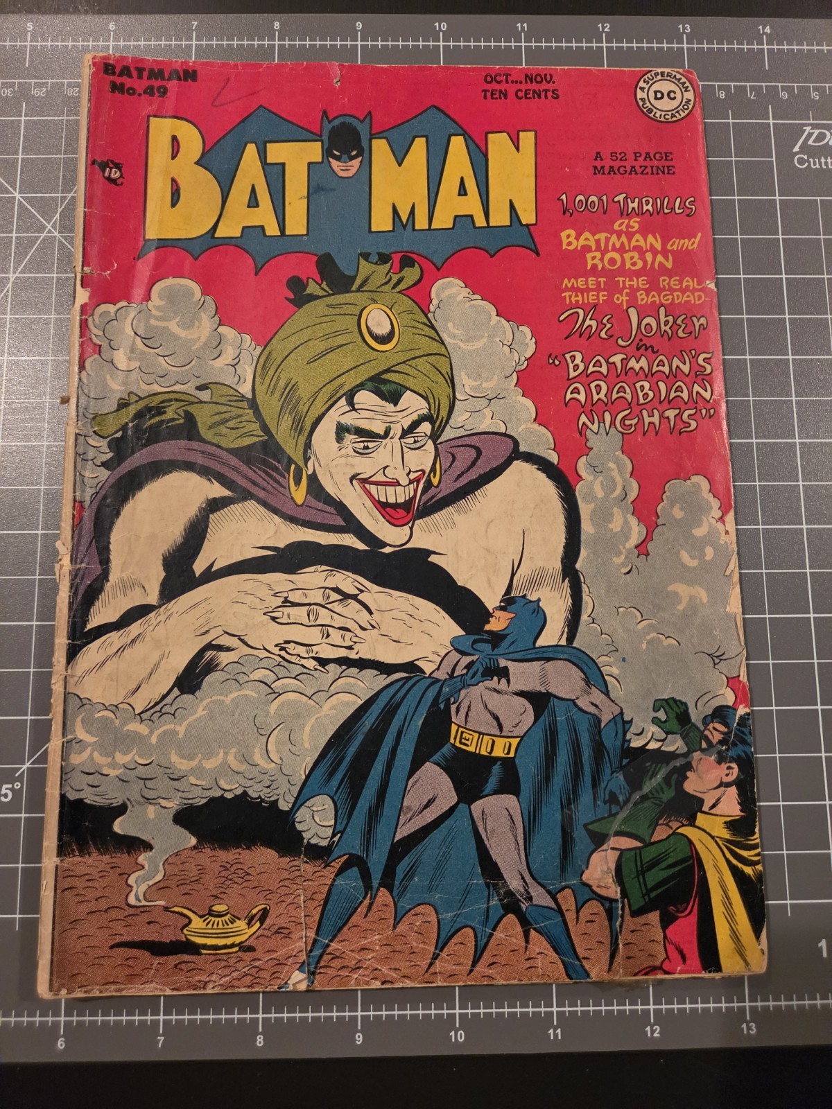 Batman #49, Oct.-Nov. 1948, first Mad Hatter, Vicki Vale KEY ISSUE Batman #49, Oct.-Nov. 1948, first Mad Hatter, Vicki Vale KEY ISSUE