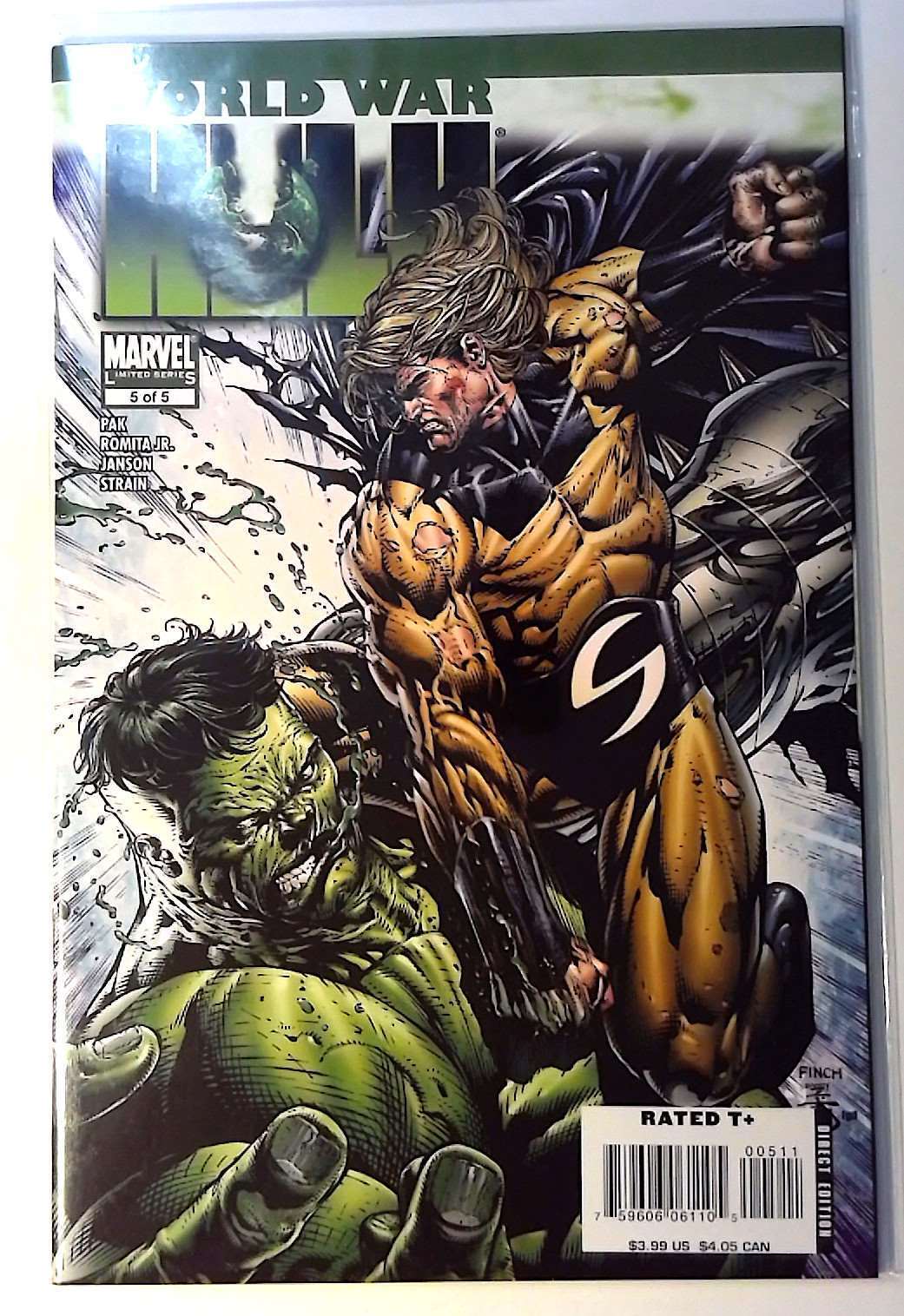World War Hulk #5 Marvel (2008) NM Senry 1st Print Comic Book