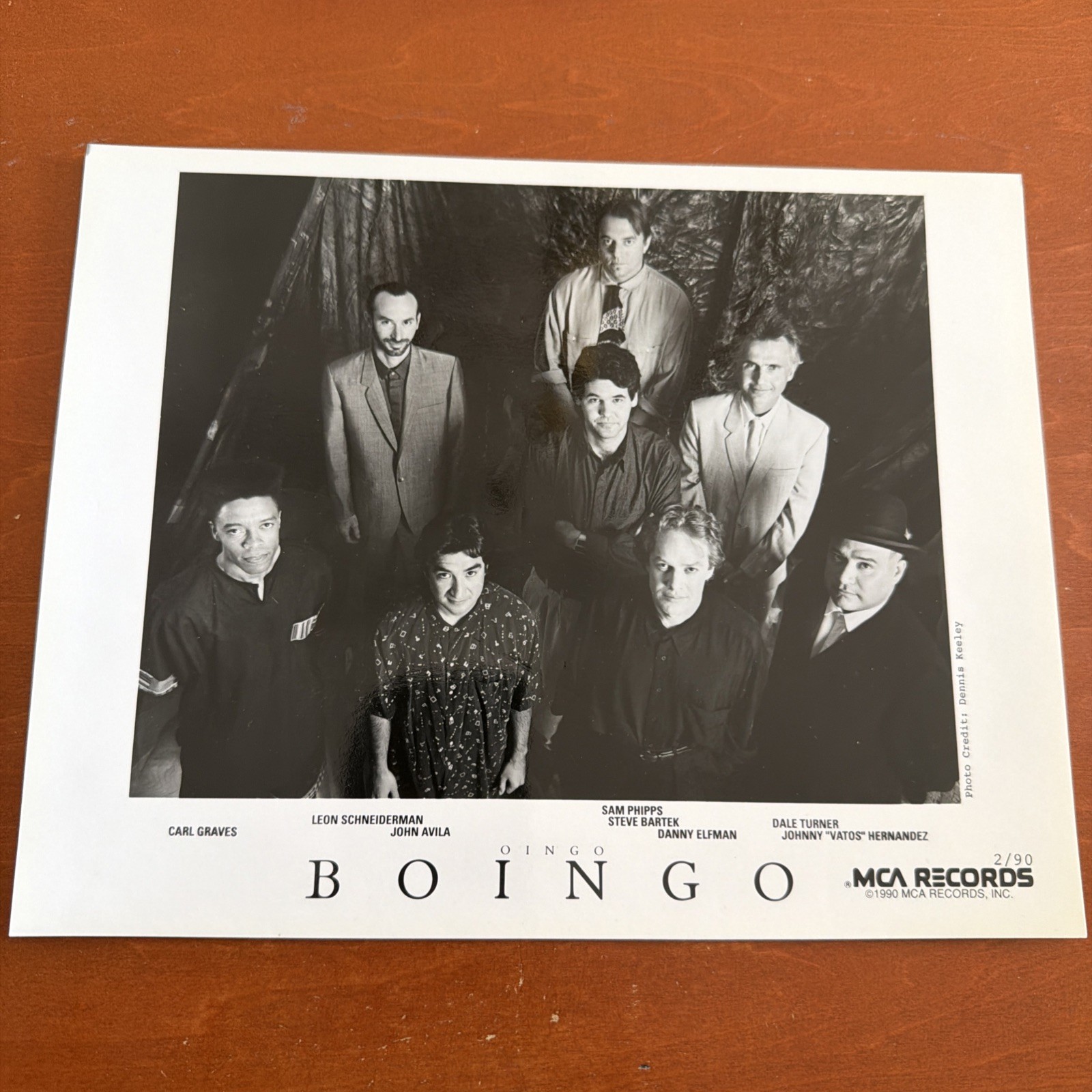 Oingo Boingo - 8 X 10 Press Promo Photo Oingo Boingo - 8 X 10 Press Promo Photo