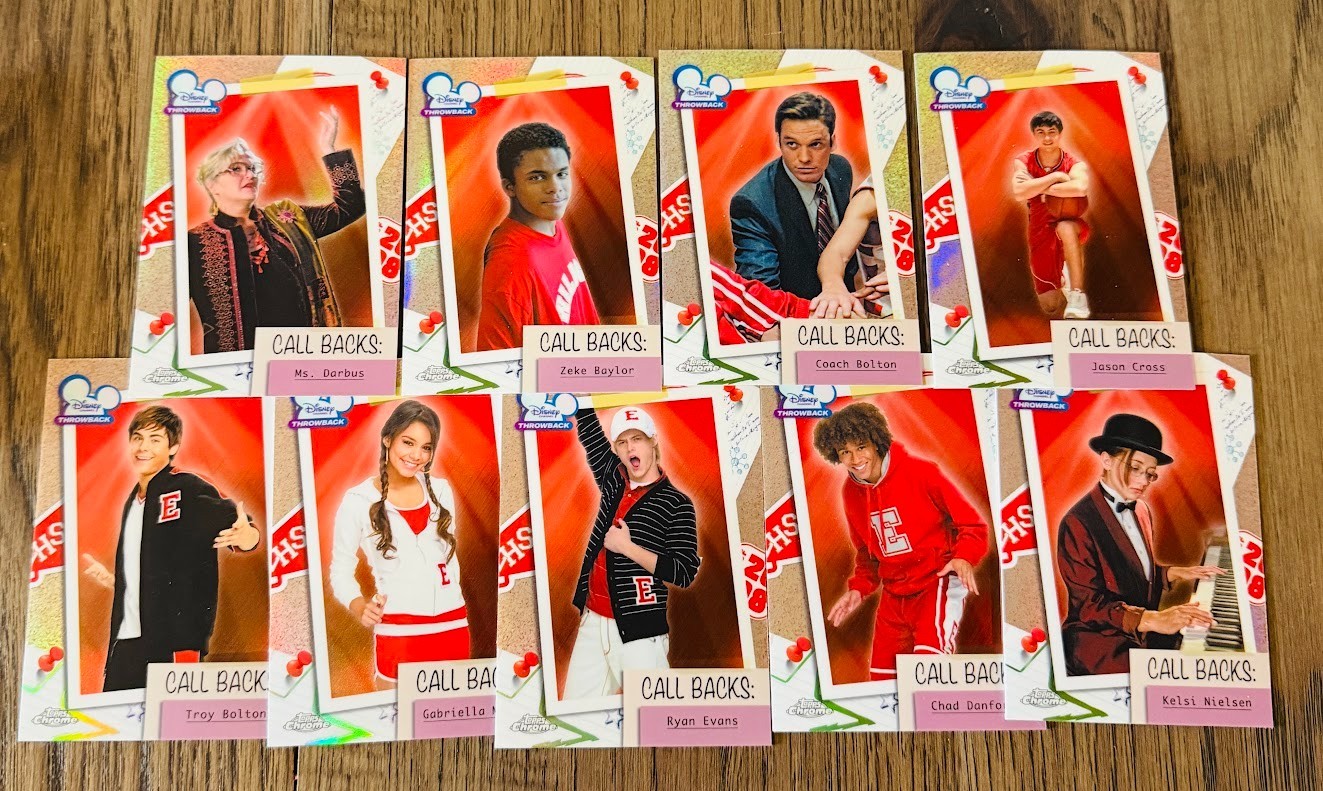 2026 Topps Chrome Disney-High School Musical- PYC-Complete your set Must buy 2 2026 Topps Chrome Disney-High School Musical- PYC-Complete your set Must buy 2