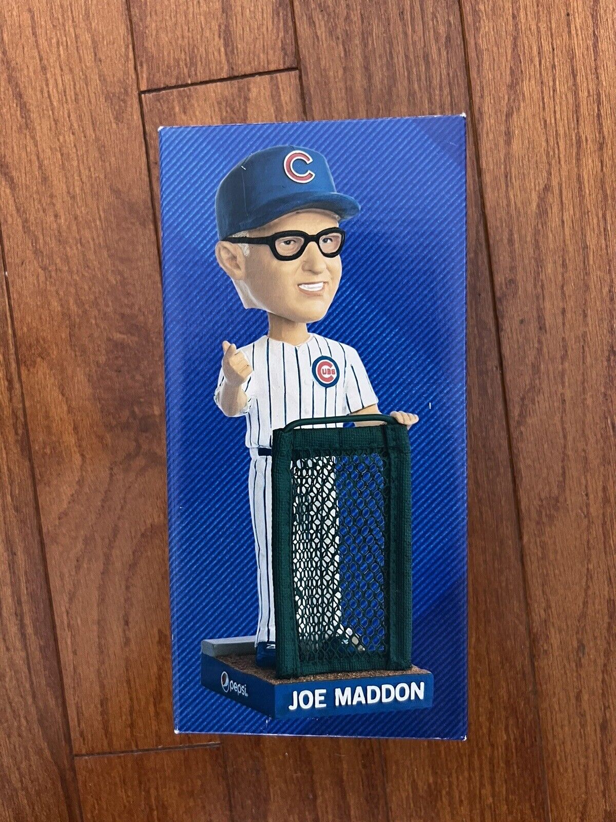 Joe Maddon #70 Manager Chicago Cubs 2015 National League MOTY Pepsi Bobblehead