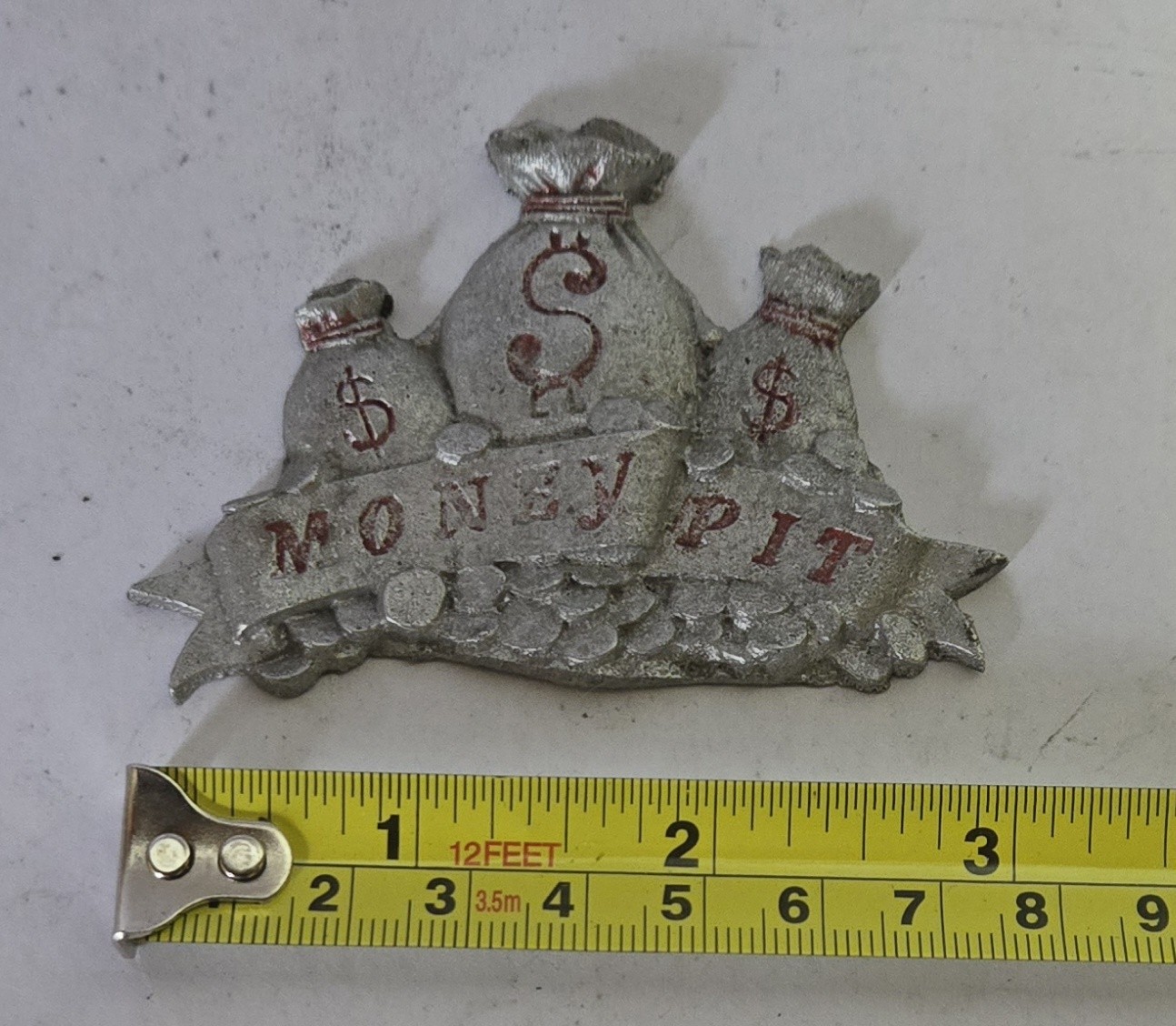 Vintage Cast Aluminum Money Pit Collectable Vintage Cast Aluminum Money Pit Collectable