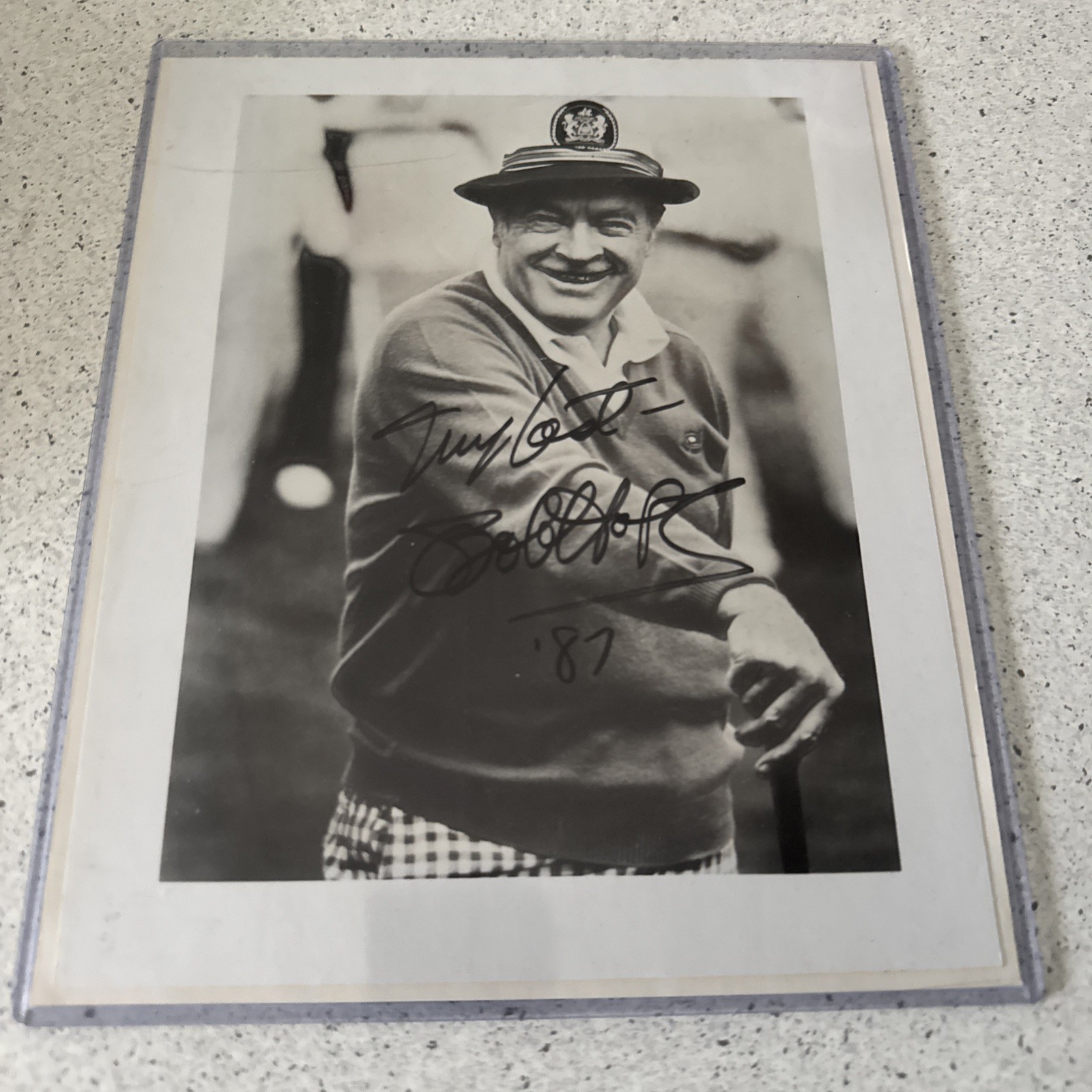 Bob Hope Entertainer Comedian Autographed Signed 8 Bob Hope Entertainer Comedian Autographed Signed 8