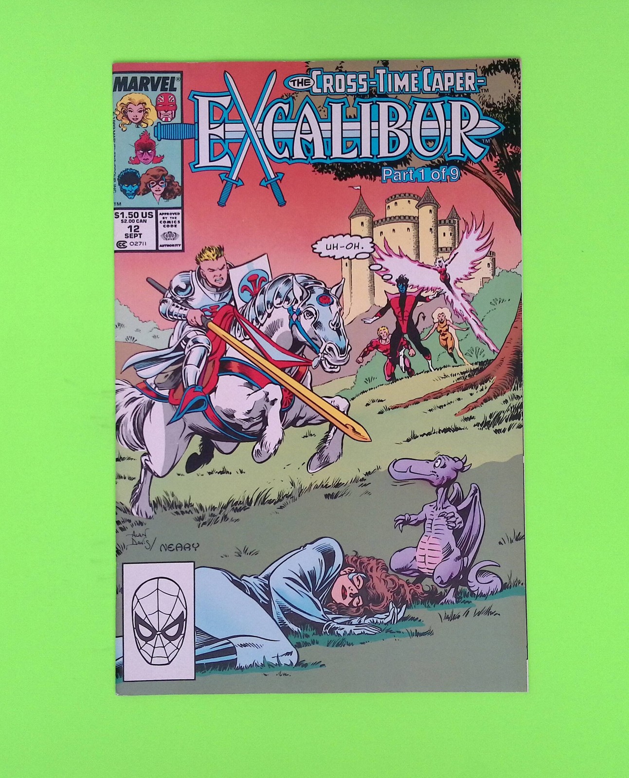Excalibur #12 Vol. 1 1989 Marvel Comics 1st App Higher Grade Comic Book B146-118 Excalibur #12 Vol. 1 1989 Marvel Comics 1st App Higher Grade Comic Book B146-118