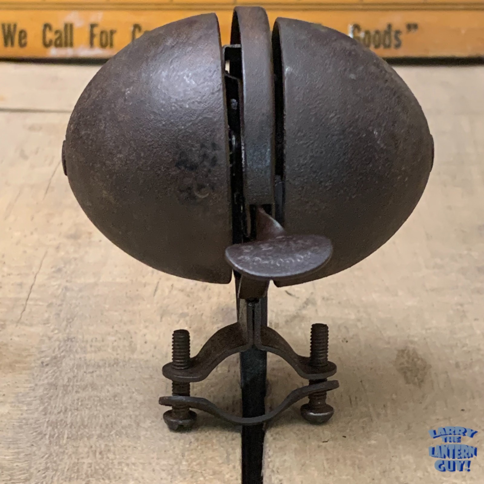 Bevin ~ Bicycle Bell ~ Antique early 1900s TOC Double Egg Shape Working Bevin ~ Bicycle Bell ~ Antique early 1900s TOC Double Egg Shape Working