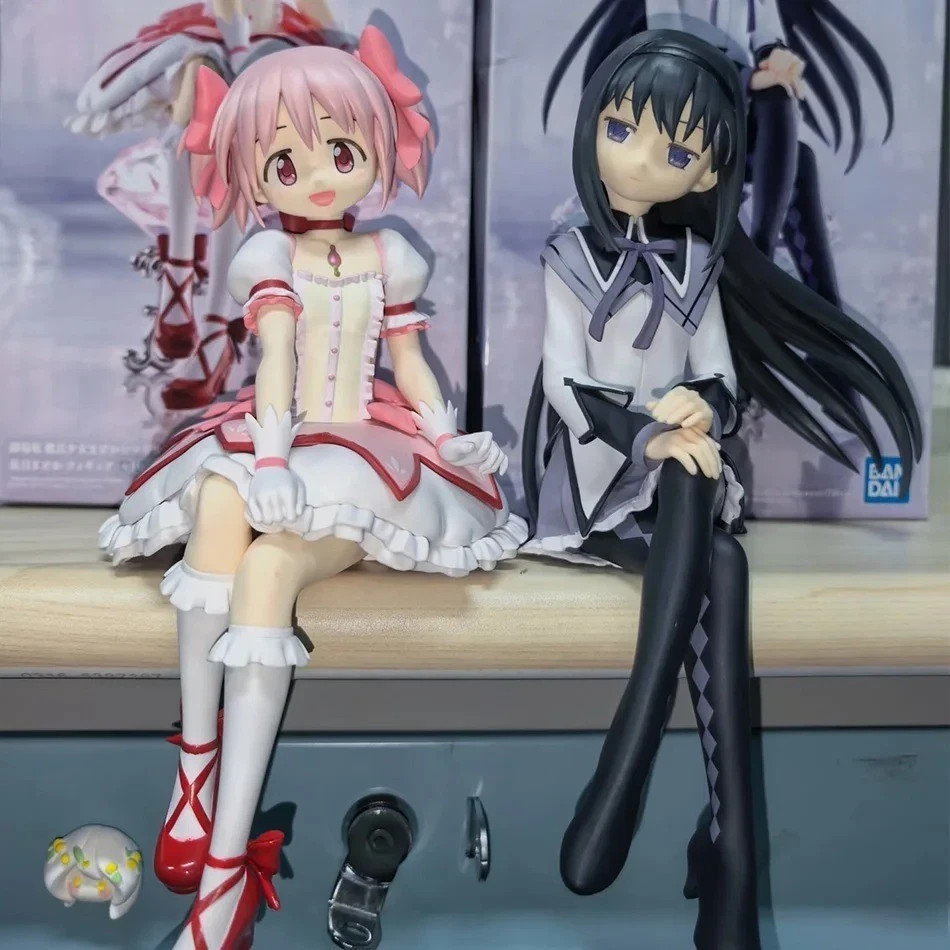 Puella Magi Madoka Magica Anime Figure Set 2PCS PVC Collectible Dolls, 2 Poses Puella Magi Madoka Magica Anime Figure Set 2PCS PVC Collectible Dolls, 2 Poses